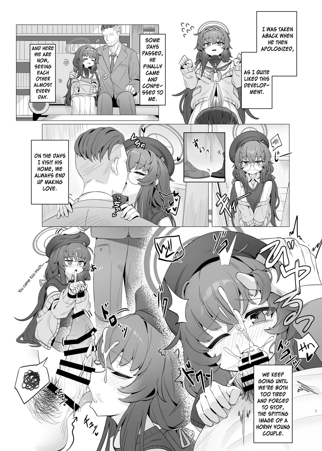 Shippitsu Chuudoku porn comic picture 6