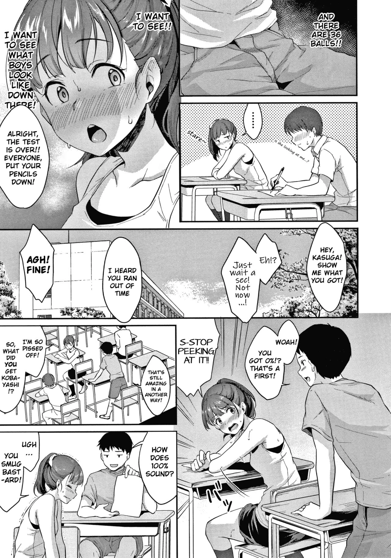 Shishunki no Obenkyou porn comic picture 12