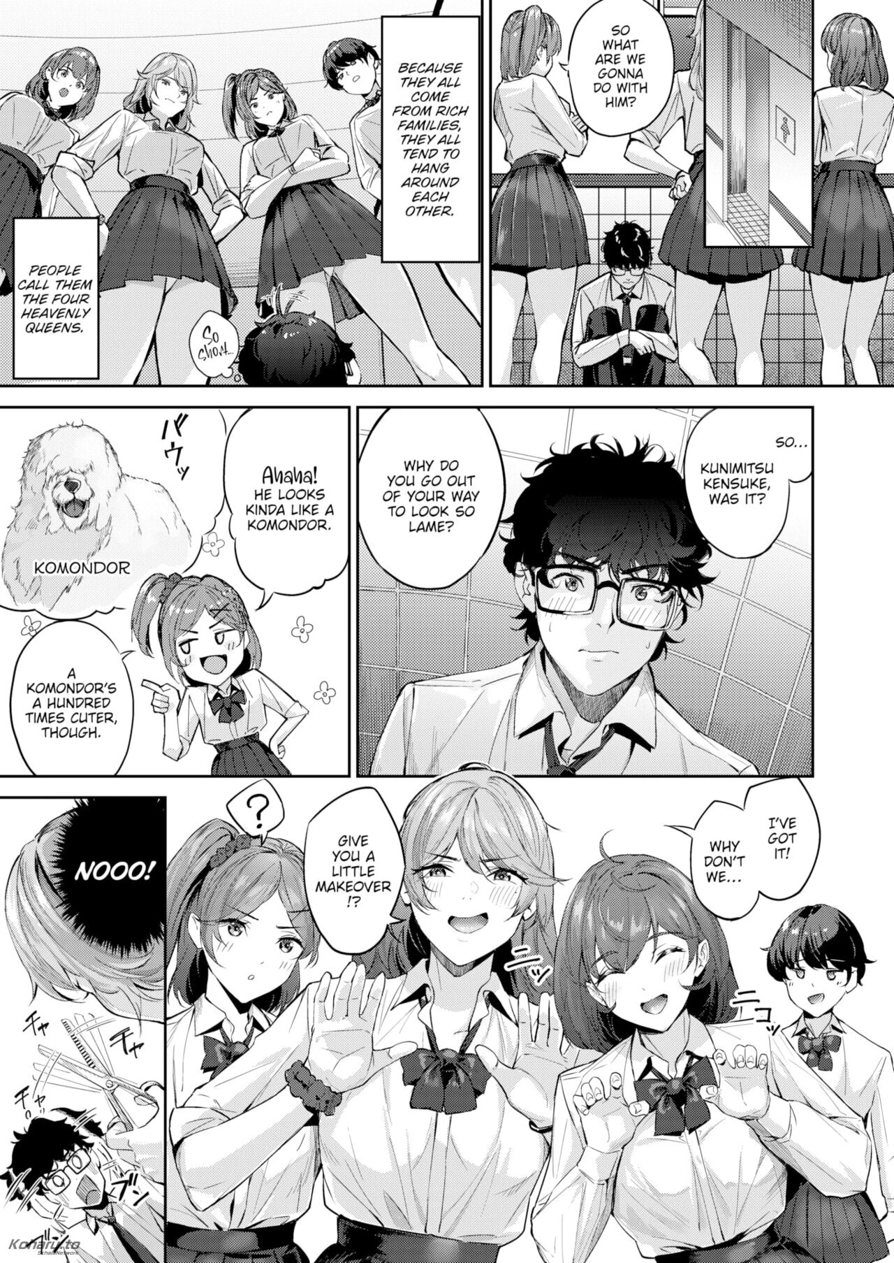 Shock!! Before After porn comic picture 3