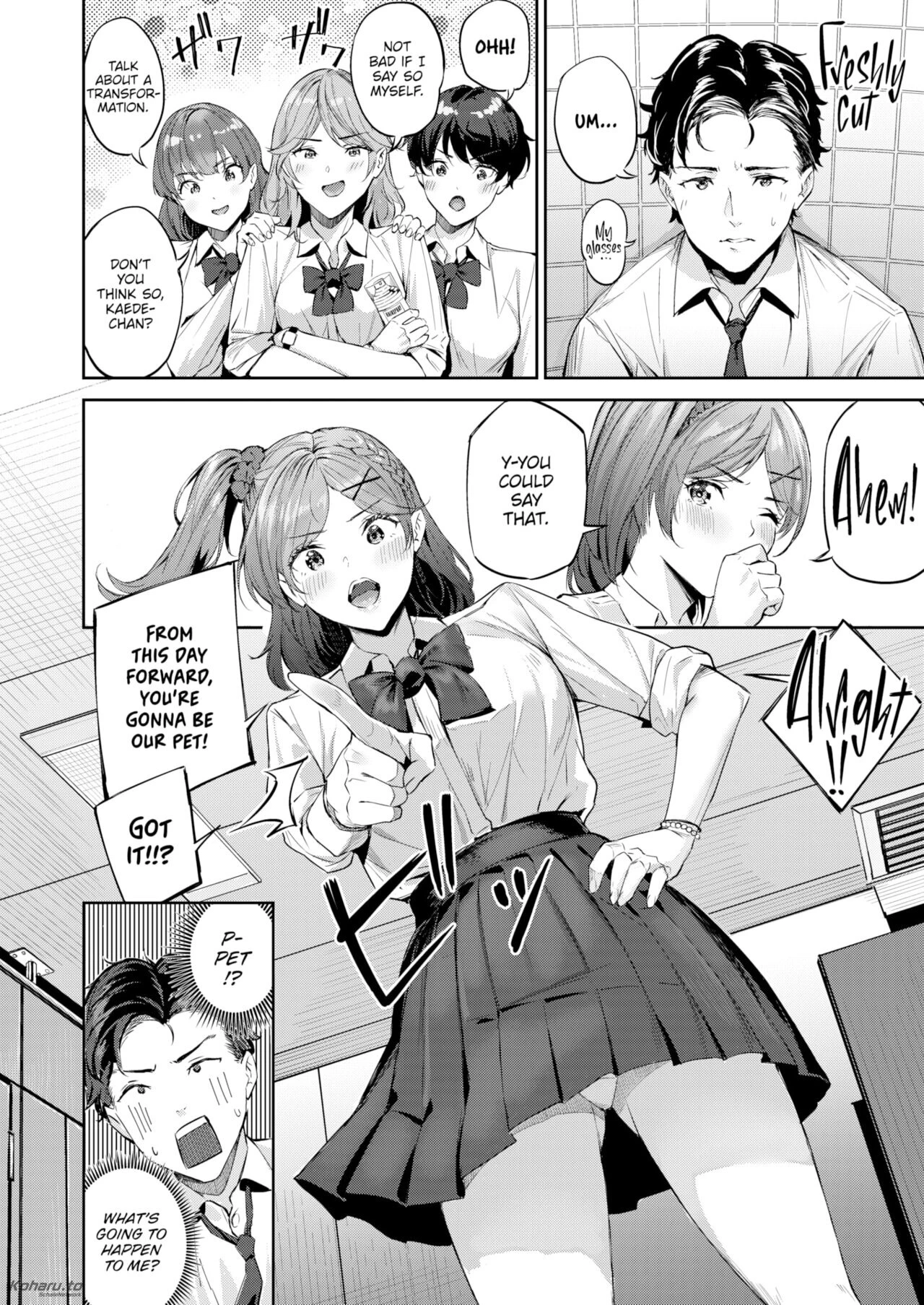 Shock!! Before After porn comic picture 4