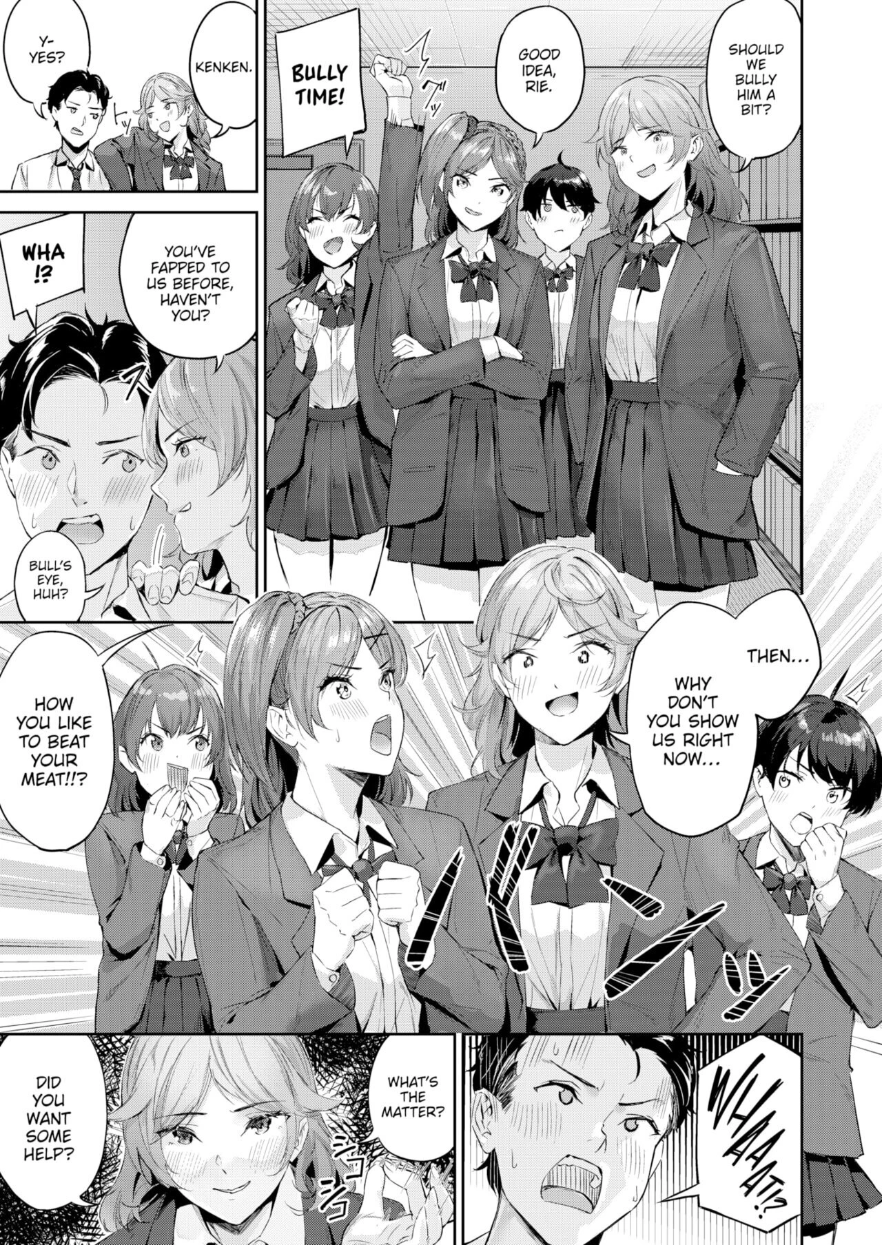 Shock!! Before After porn comic picture 7