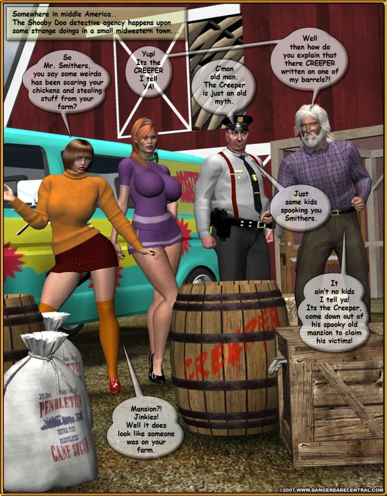 Shooby Doo- The Mystery of the CREEPER! porn comic picture 2