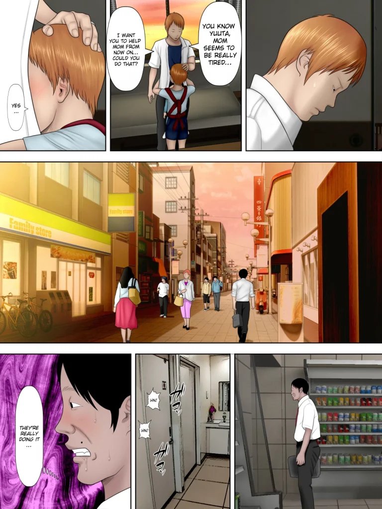Shoplifting Mom and Store Manager's Son | Manbiki Mama to Tencho no Musuko porn comic picture 19