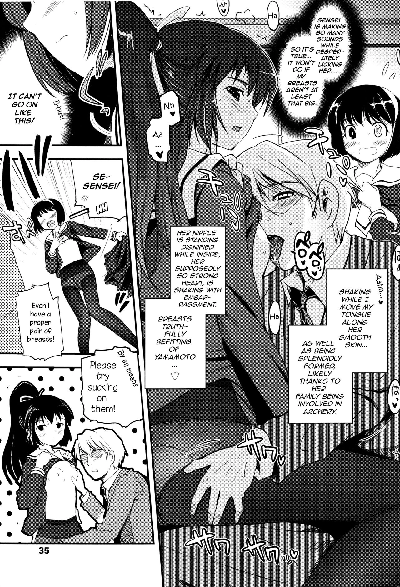 Shoujo-tachi no Sadism porn comic picture 37