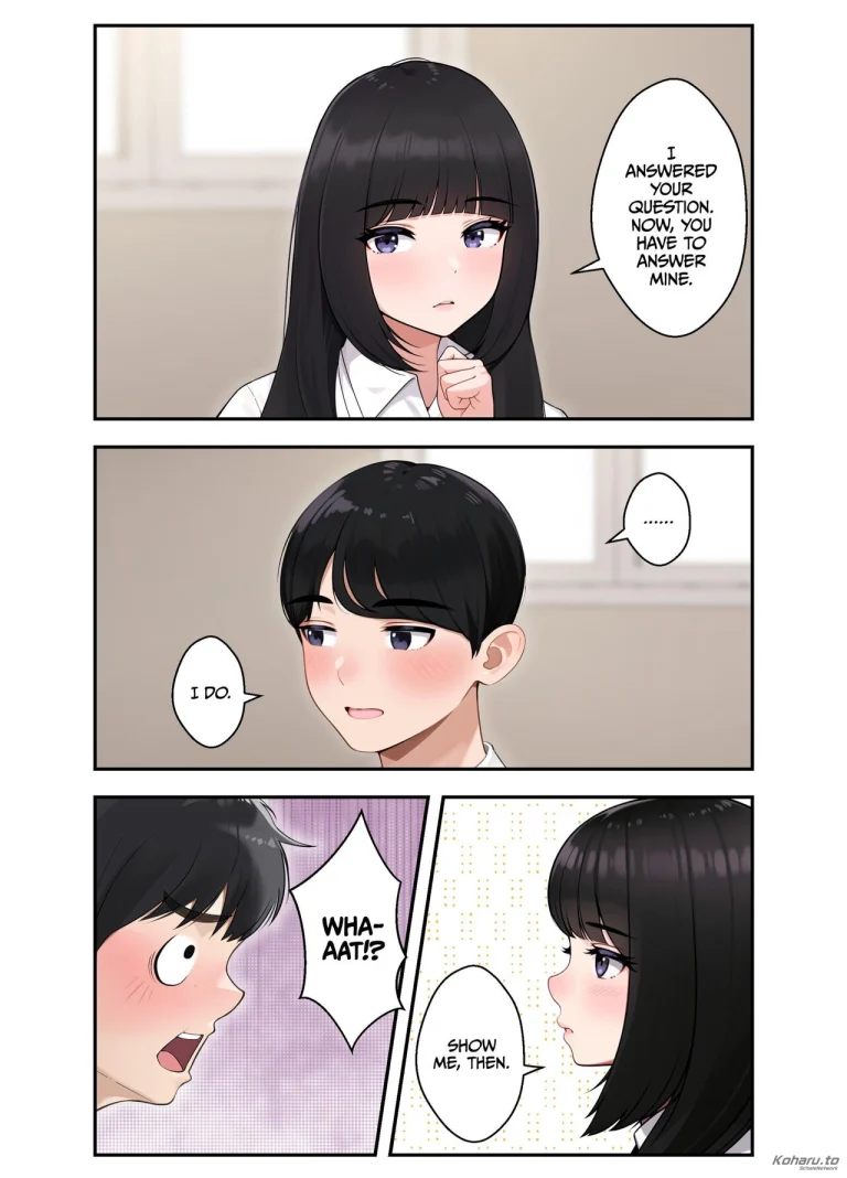 Show Me Yours, I'll Show You Mine porn comic picture 10