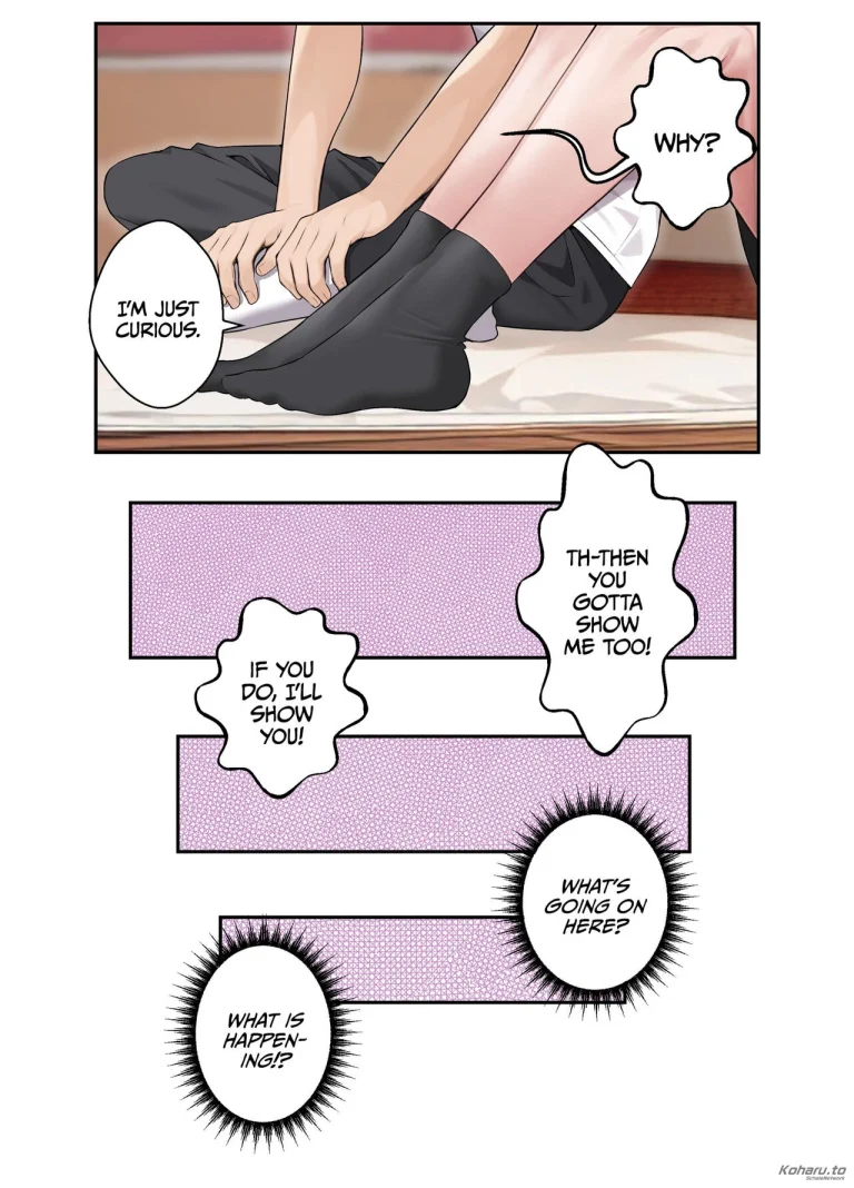 Show Me Yours, I'll Show You Mine porn comic picture 11