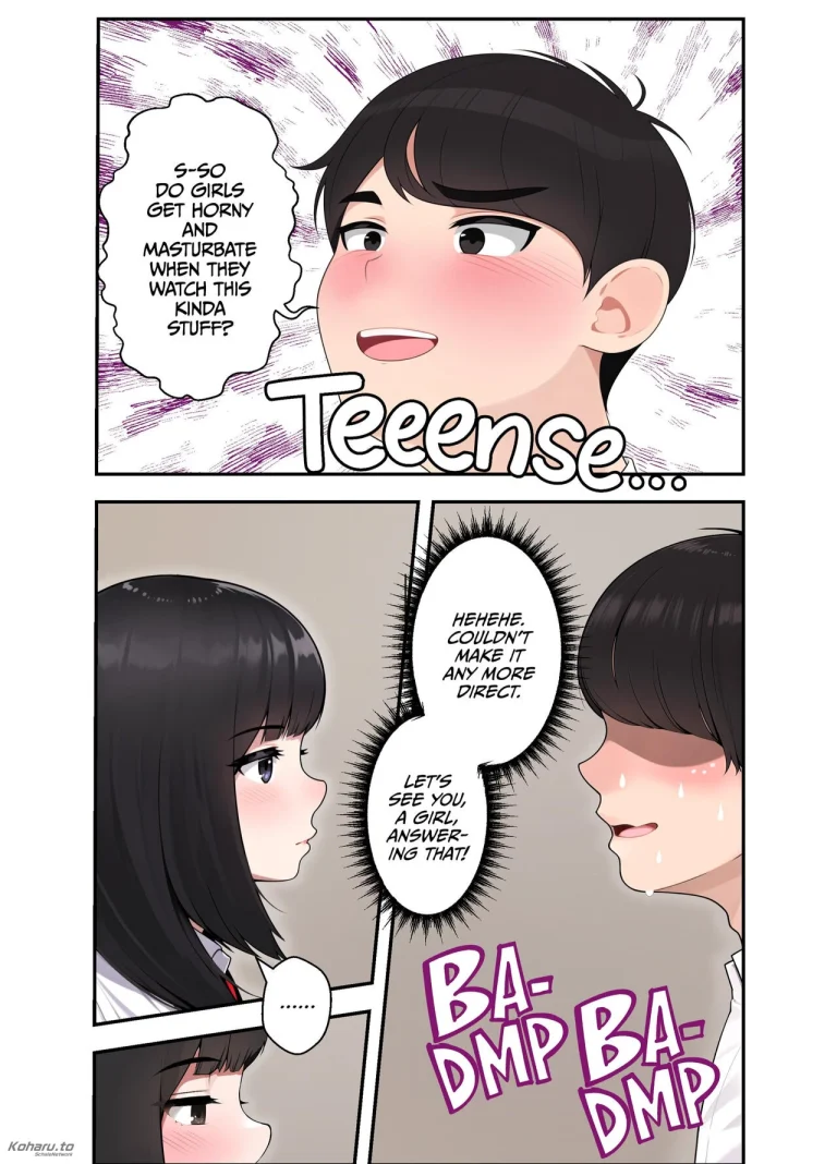 Show Me Yours, I'll Show You Mine porn comic picture 7