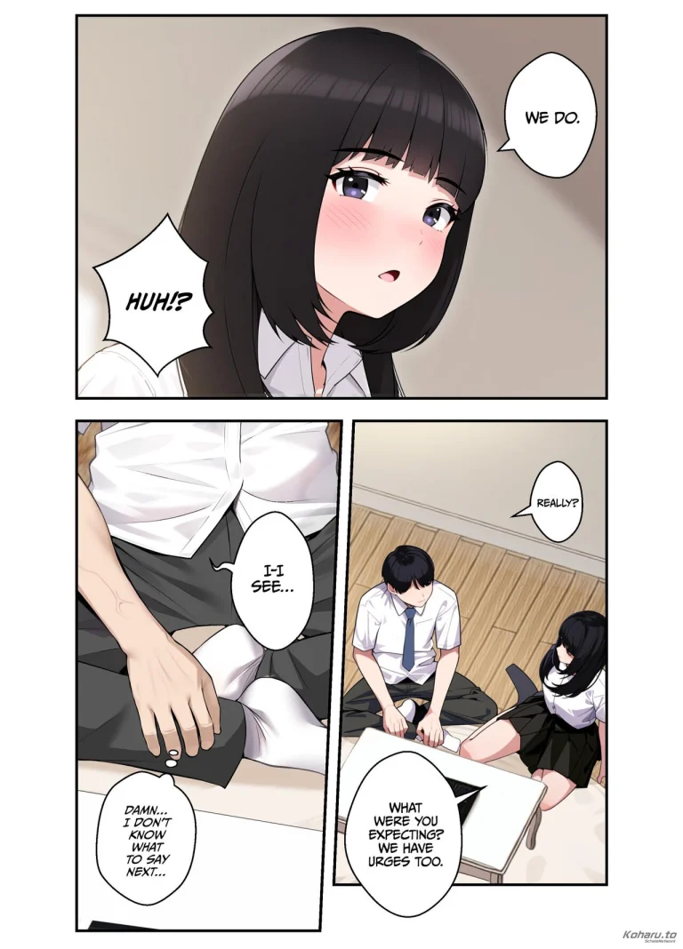 Show Me Yours, I'll Show You Mine porn comic picture 8