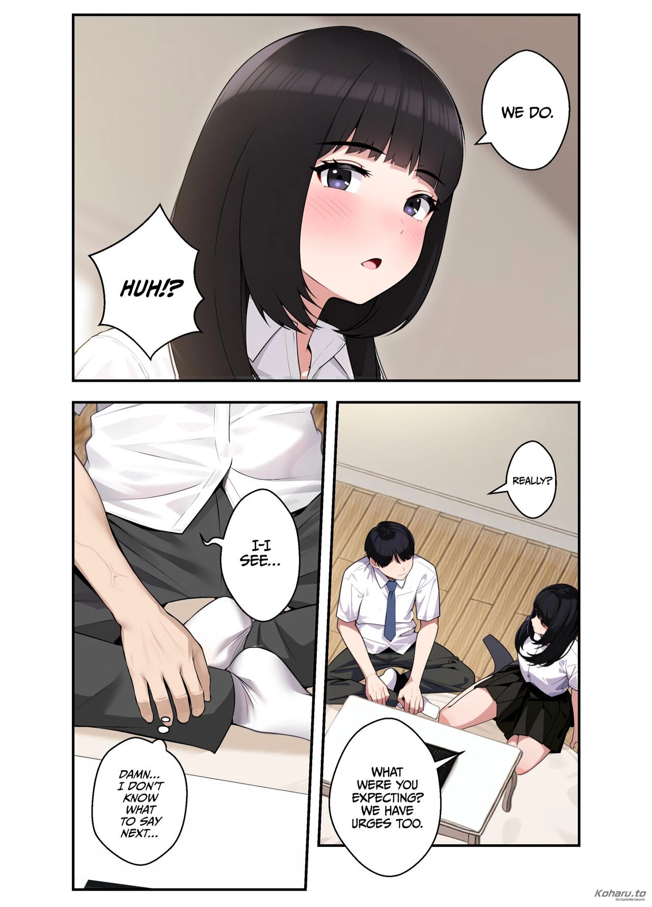Show Me Yours, I'll Show You Mine porn comic picture 8