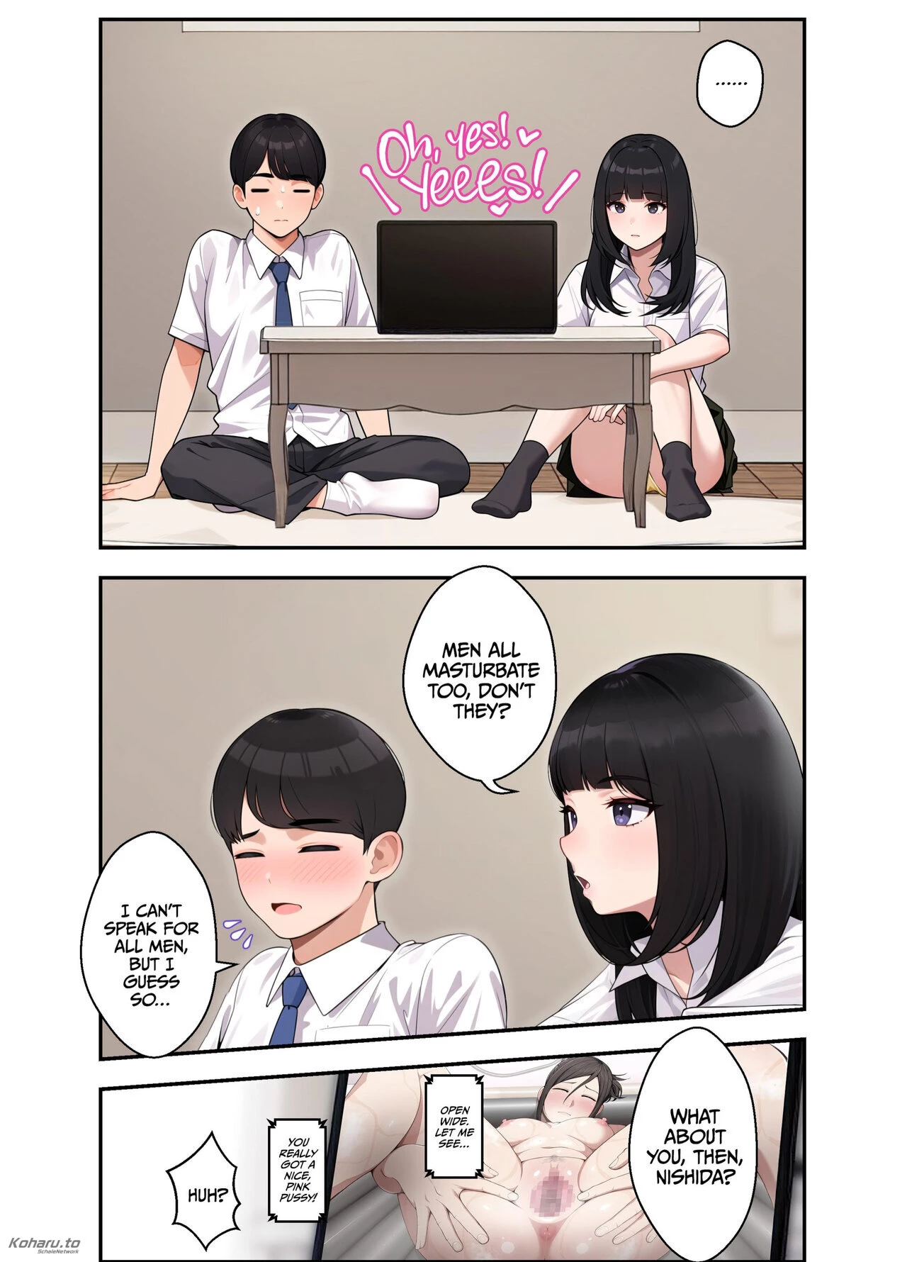 Show Me Yours, I'll Show You Mine porn comic picture 9