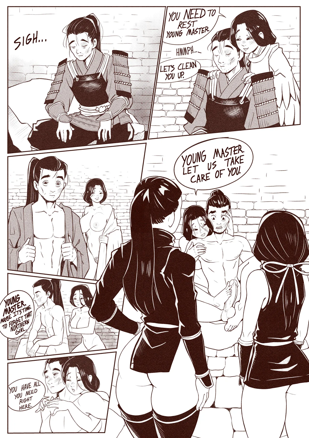 Shuro's Retinue porn comic picture 2