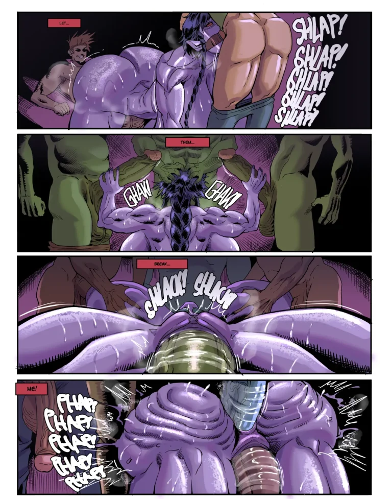 Shyvanas trip to Bilgewater porn comic picture 14
