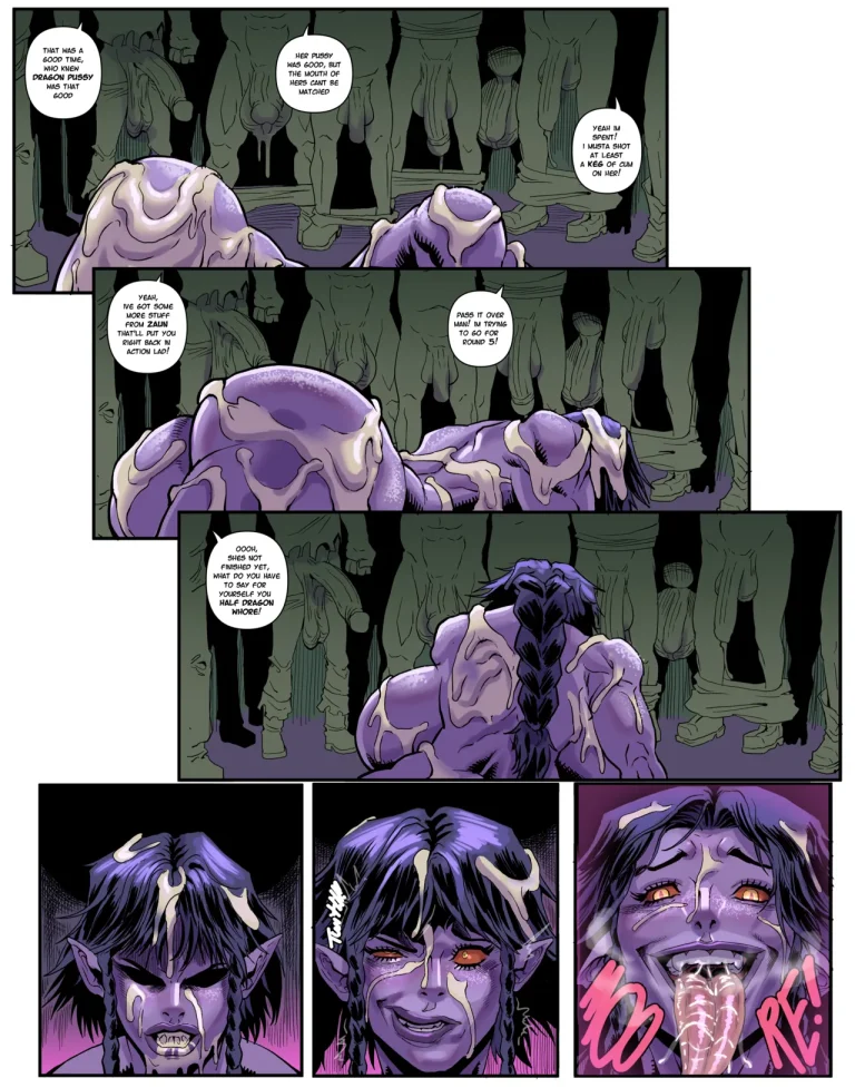 Shyvanas trip to Bilgewater porn comic picture 16