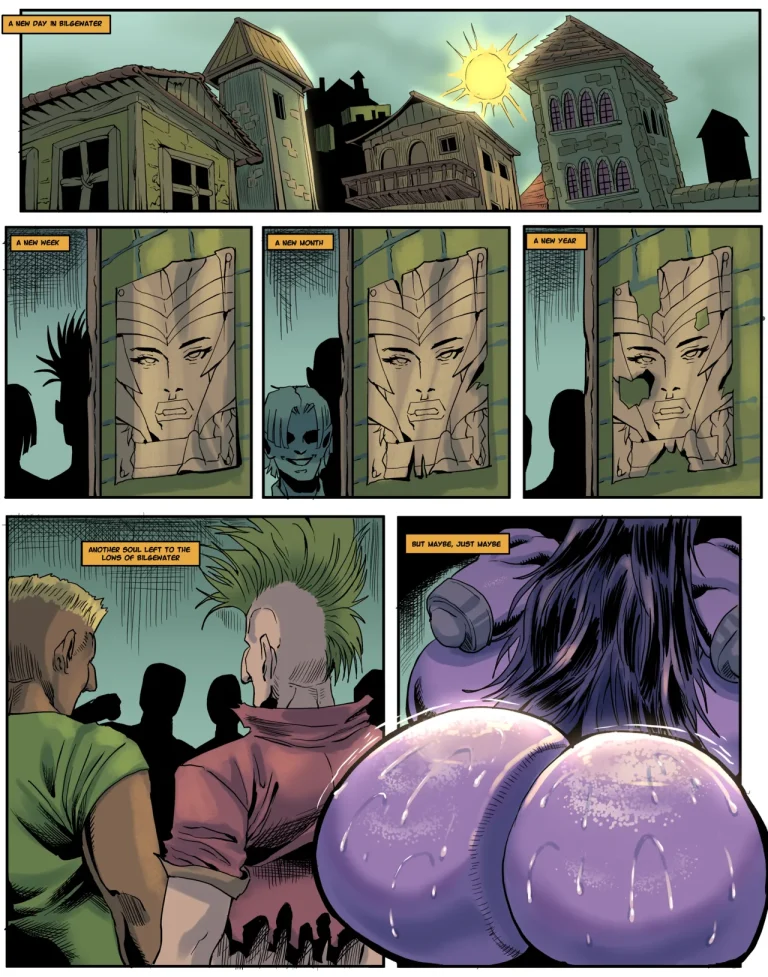 Shyvanas trip to Bilgewater porn comic picture 17