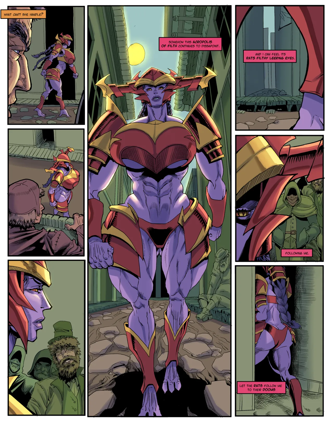 Shyvanas trip to Bilgewater porn comic picture 4