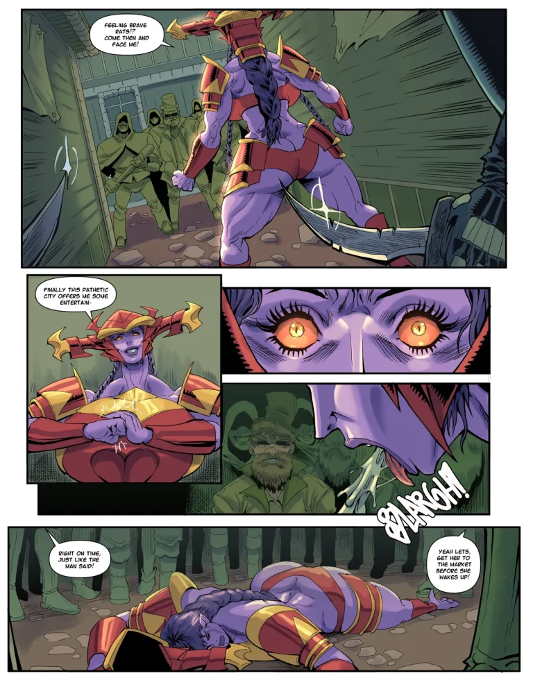 Shyvanas trip to Bilgewater porn comic picture 5