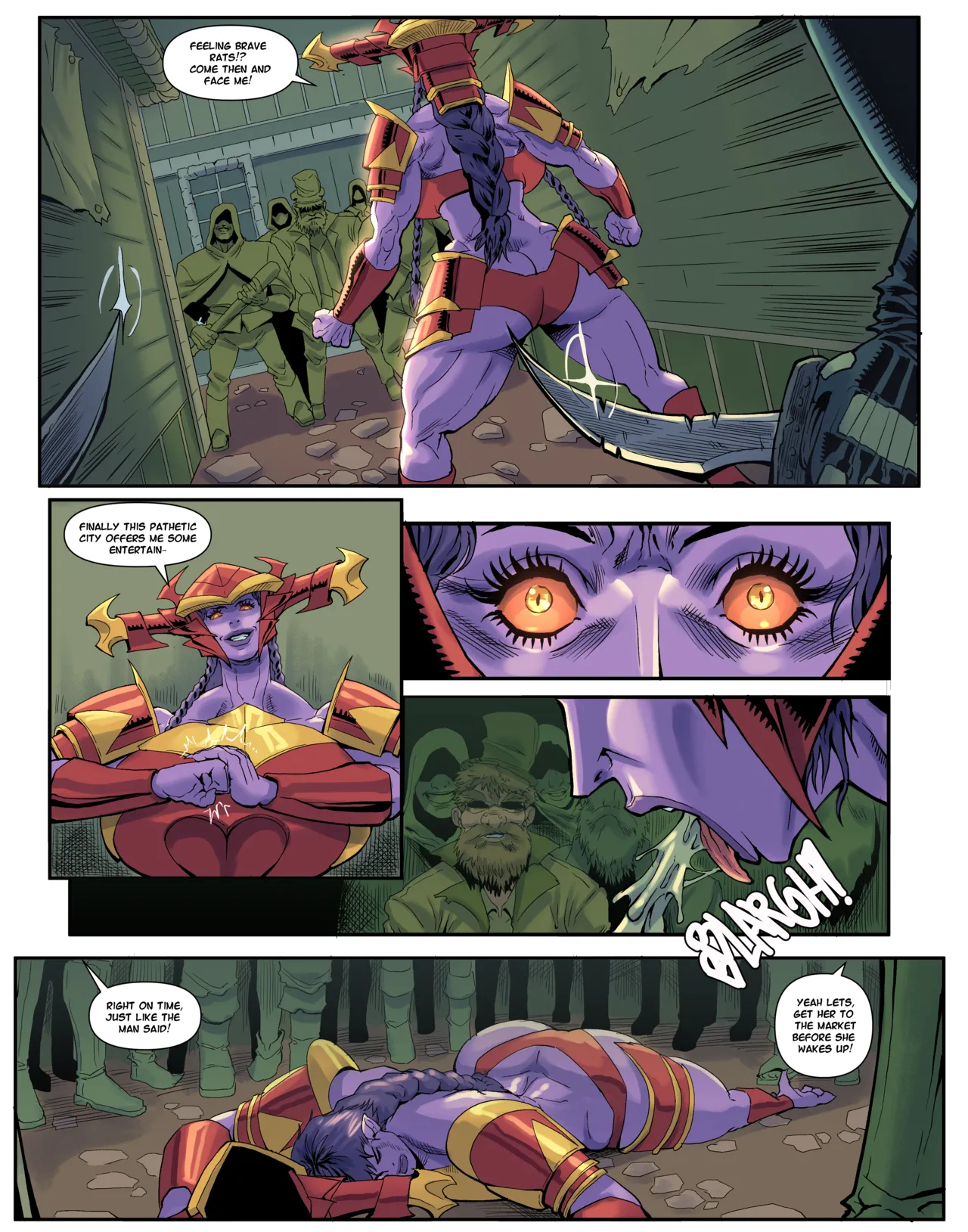 Shyvanas trip to Bilgewater porn comic picture 5