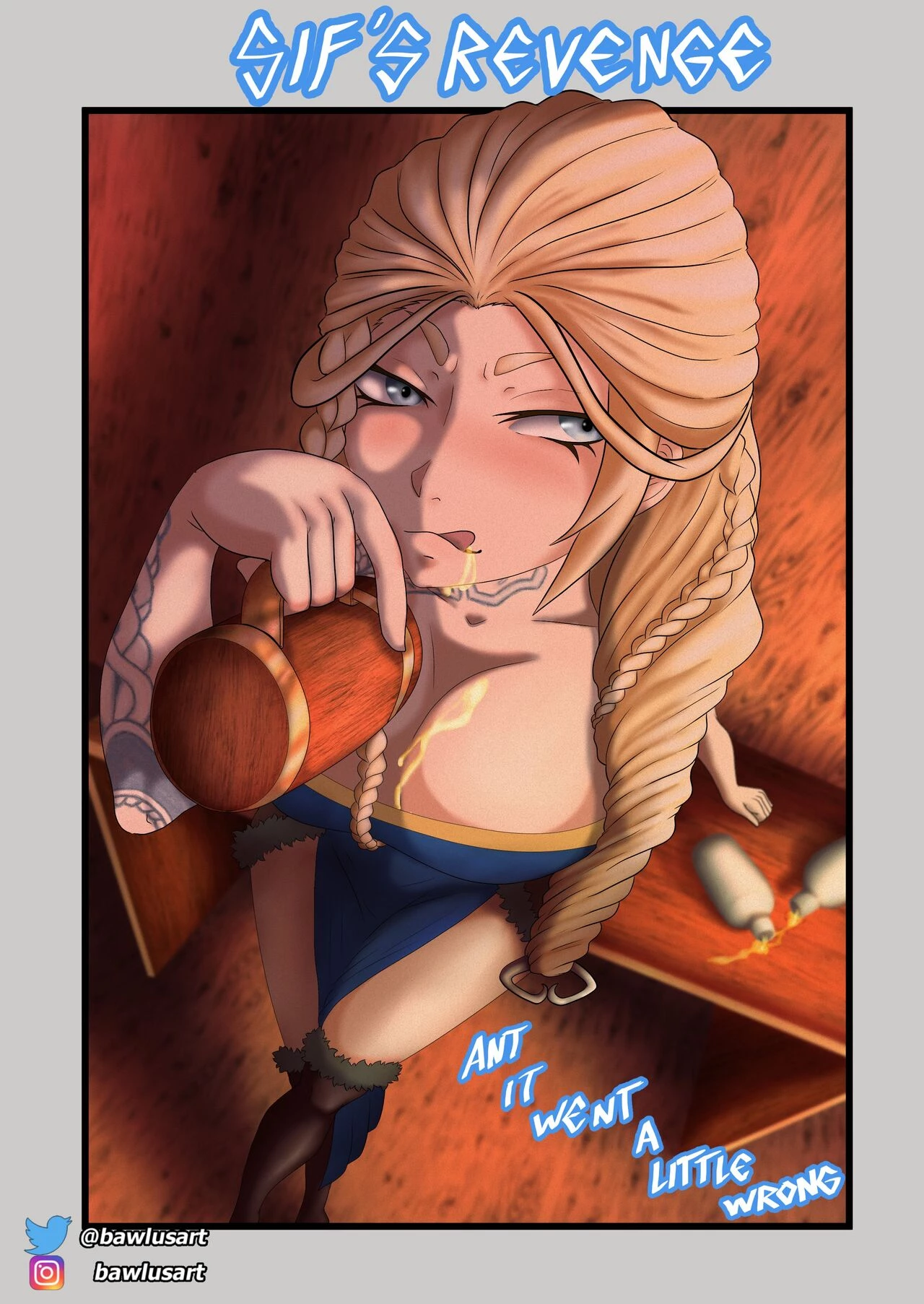 Sif's Revenge porn comic picture 1