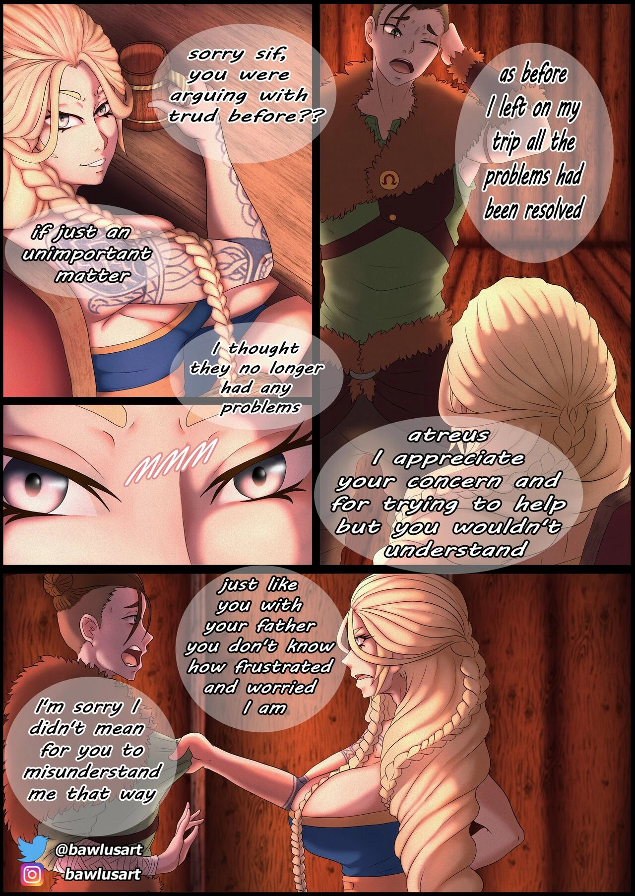 Sif's Revenge porn comic picture 6