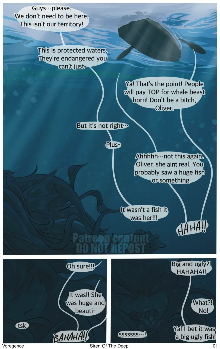 Siren of the Deep porn comic picture 2