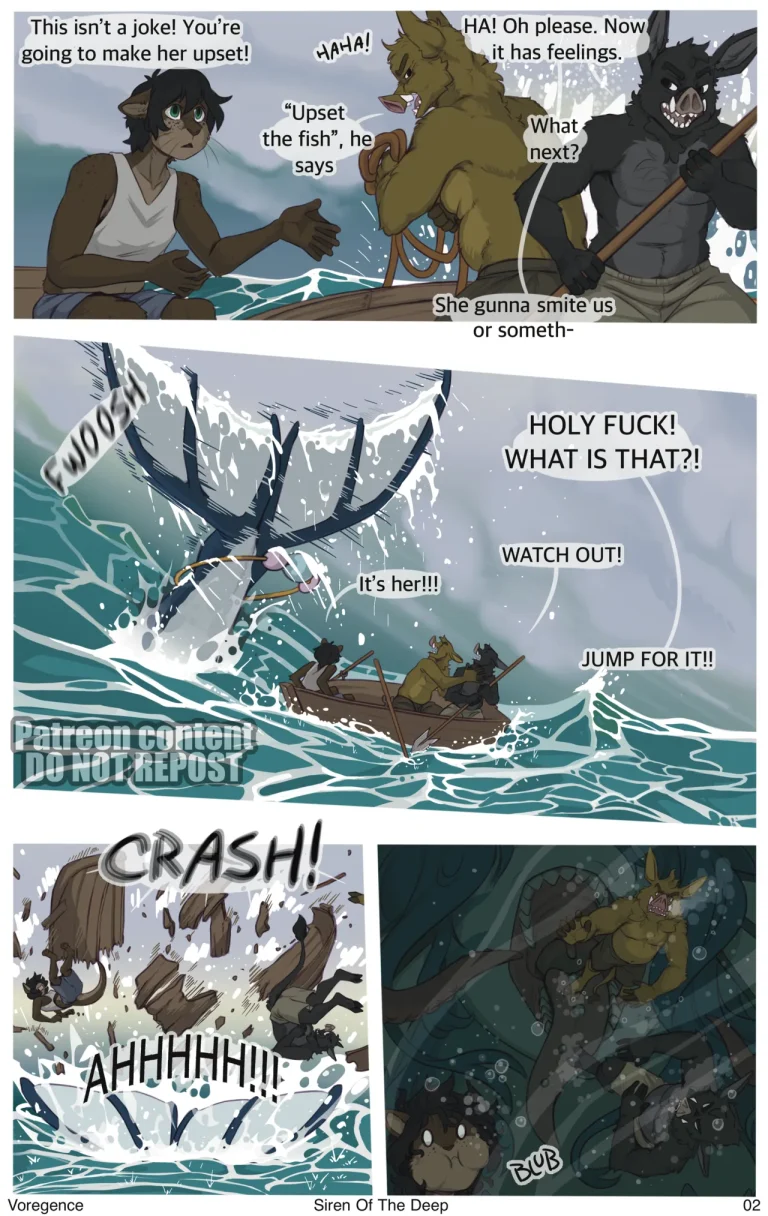 Siren of the Deep porn comic picture 3