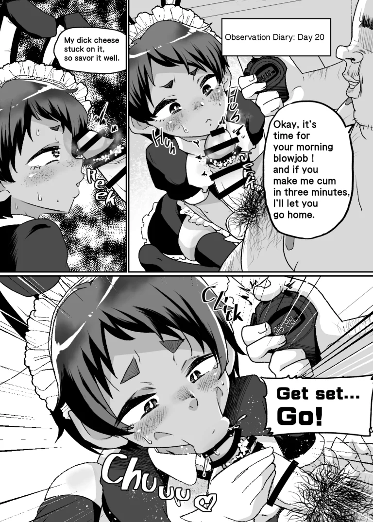 Sissy Transformation Observation Diary | Mesu Ochi Kansatsu Nikki -Mushoku Oji-san no Onaho Yome ni Sarete Shimatta Otokonoko no Matsuro porn comic picture 16