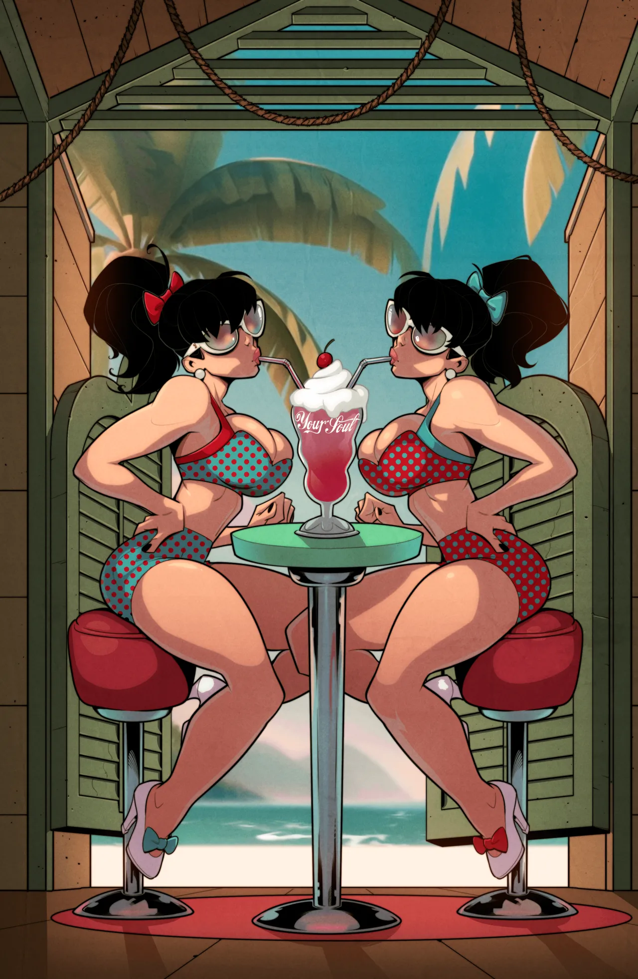 Size Queen Swimsuit Issue porn comic picture 9