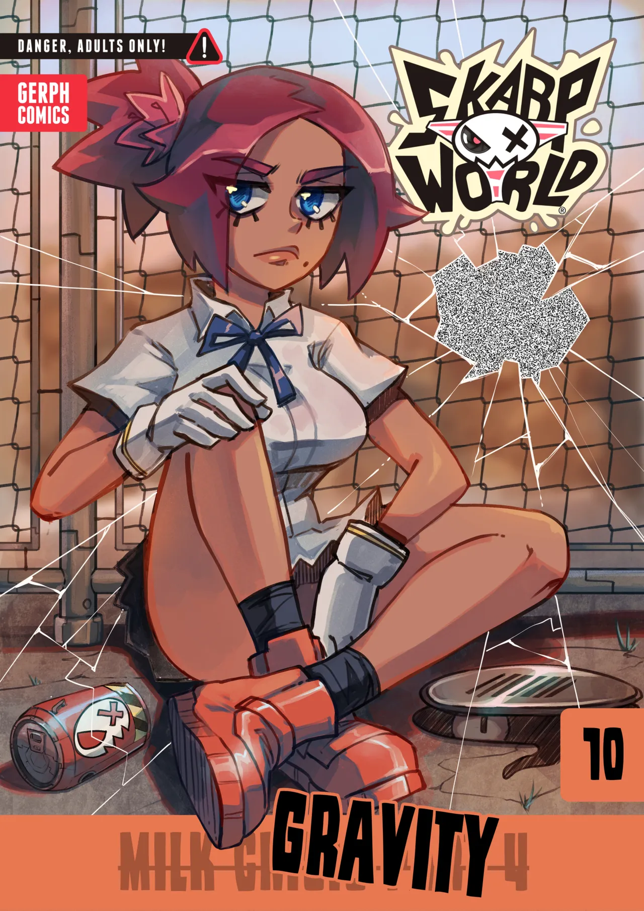 Skarpworld 10: Milk Crisis Part 4: Gravity porn comic picture 1