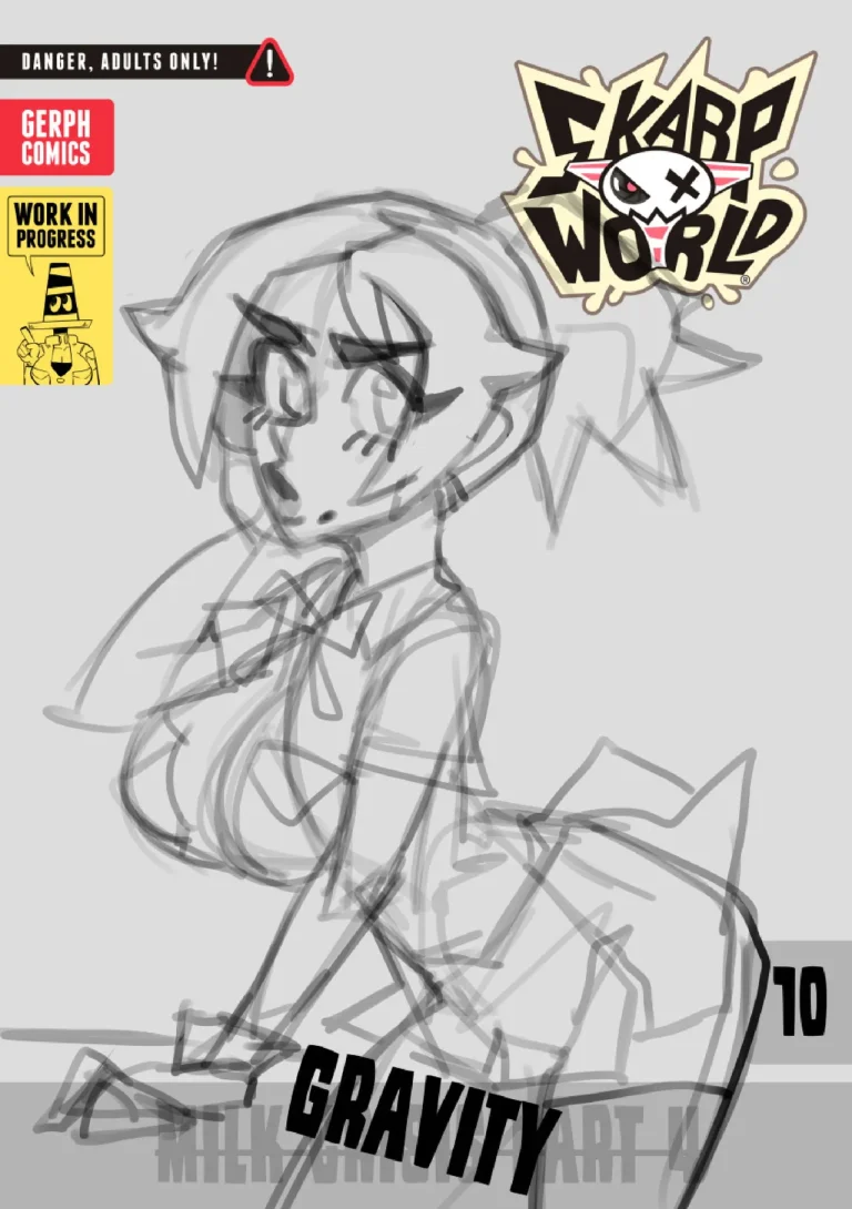 Skarpworld 10: Milk Crisis Part 4: Gravity porn comic picture 2