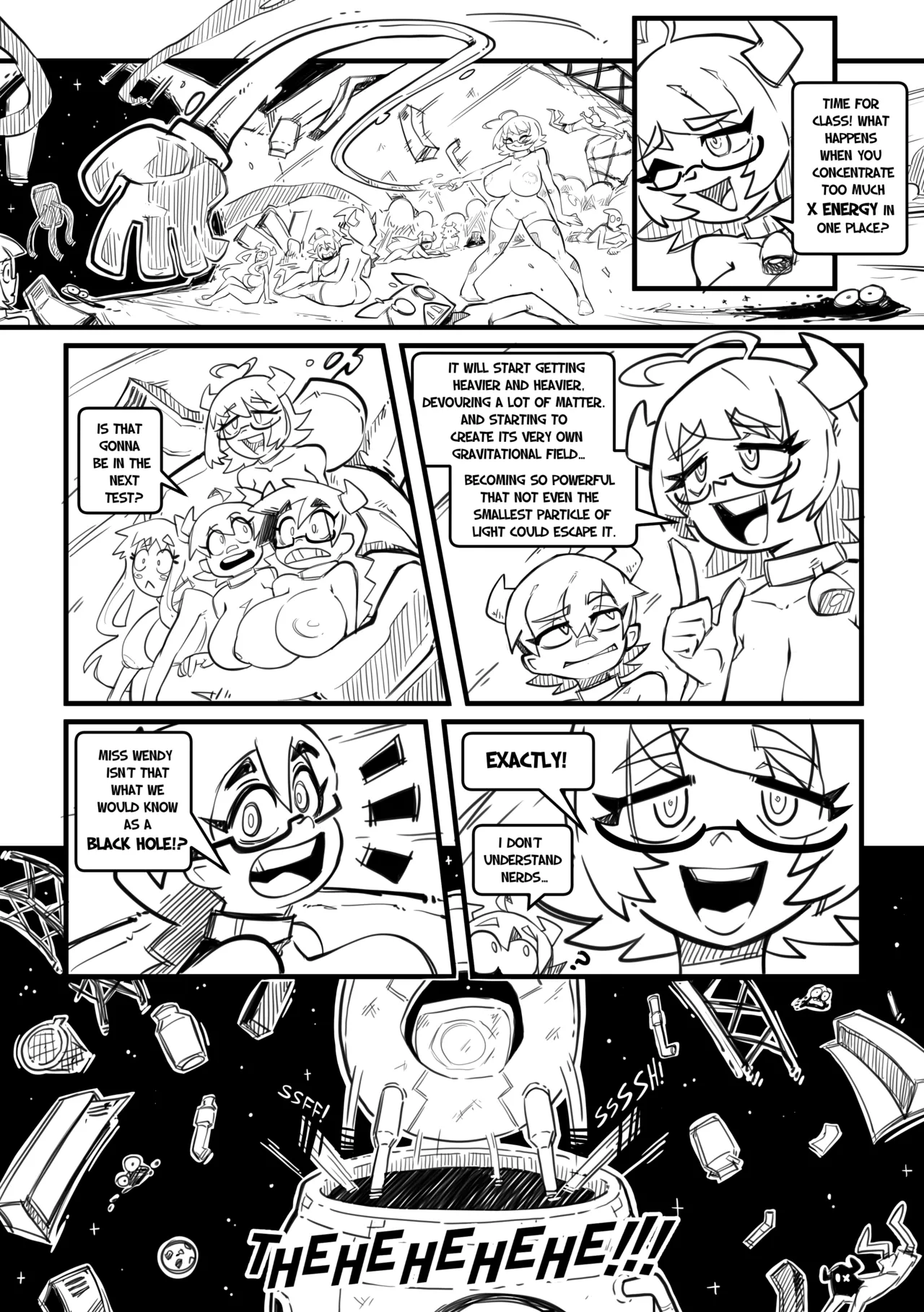 Skarpworld 10: Milk Crisis Part 4: Gravity porn comic picture 24