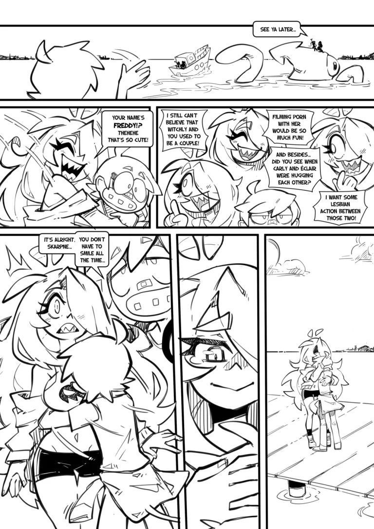 Skarpworld 10: Milk Crisis Part 4: Gravity porn comic picture 33