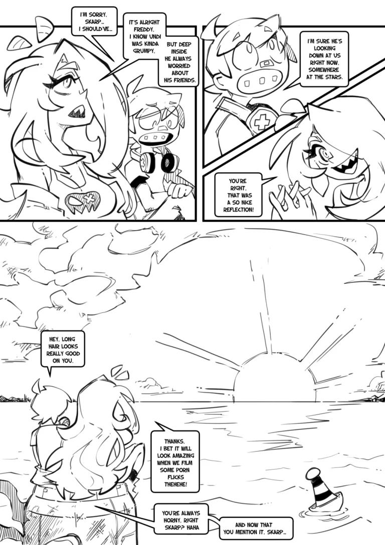 Skarpworld 10: Milk Crisis Part 4: Gravity porn comic picture 34