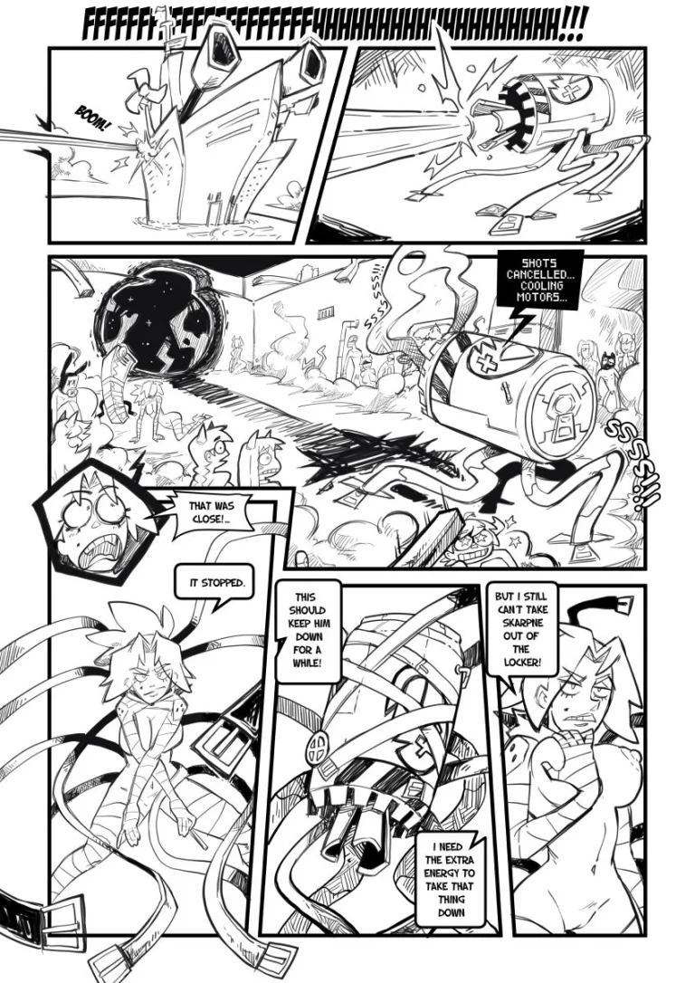 Skarpworld: 9: Milk Crisis porn comic picture 17