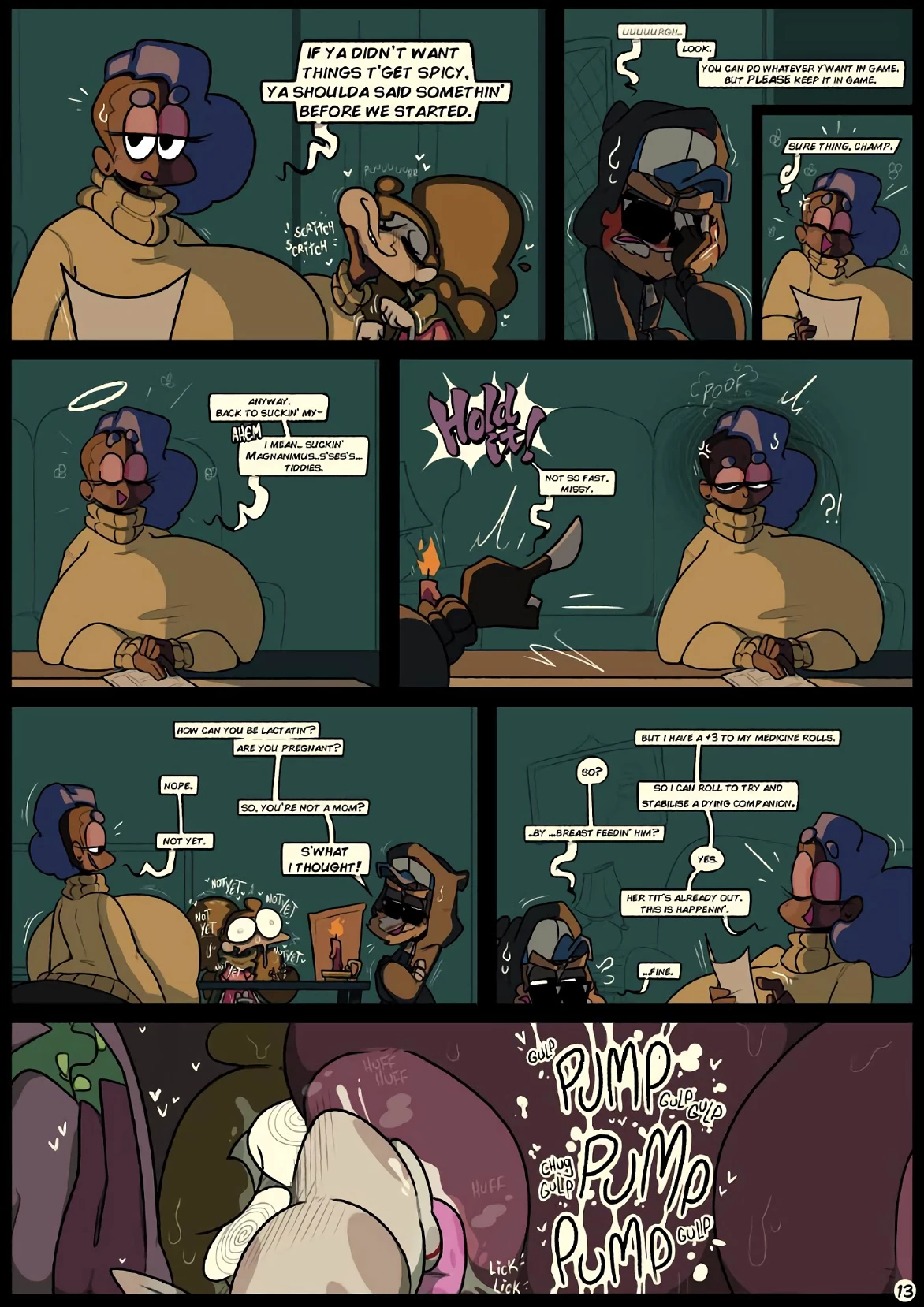 Slapstick Together 2: A FellowShrimp with a Kink porn comic picture 15