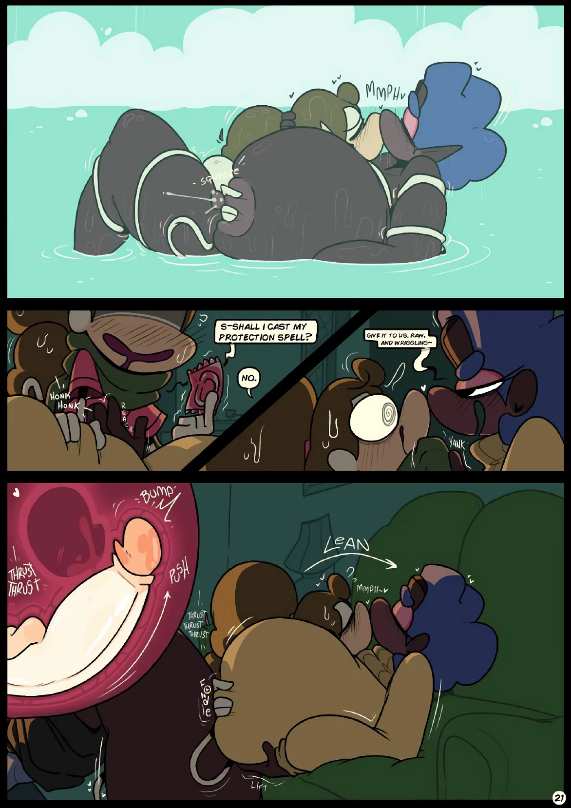 Slapstick Together 2: A FellowShrimp with a Kink porn comic picture 23