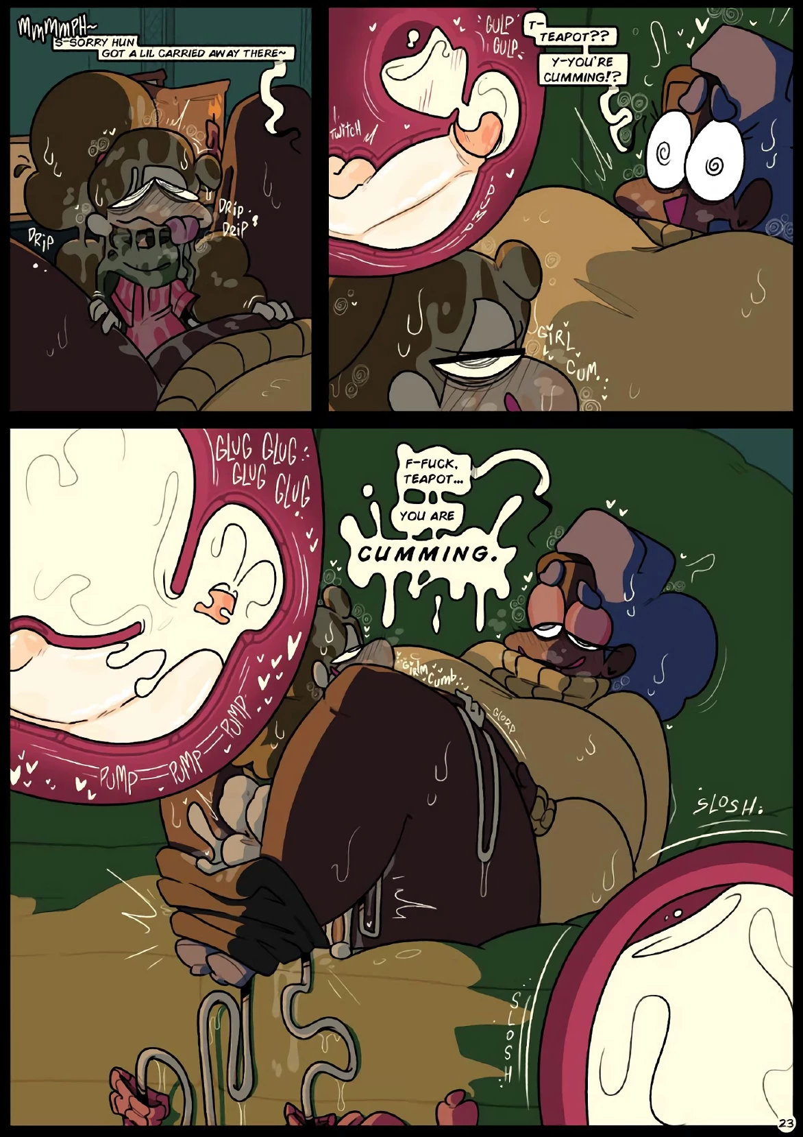 Slapstick Together 2: A FellowShrimp with a Kink porn comic picture 25