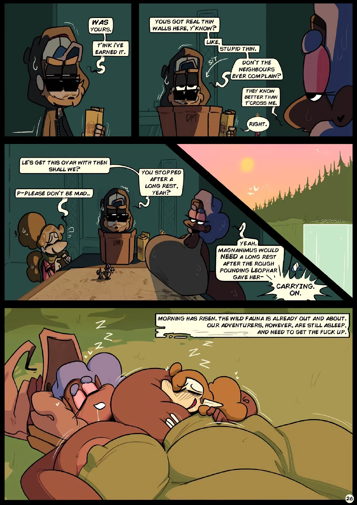 Slapstick Together 2: A FellowShrimp with a Kink porn comic picture 28