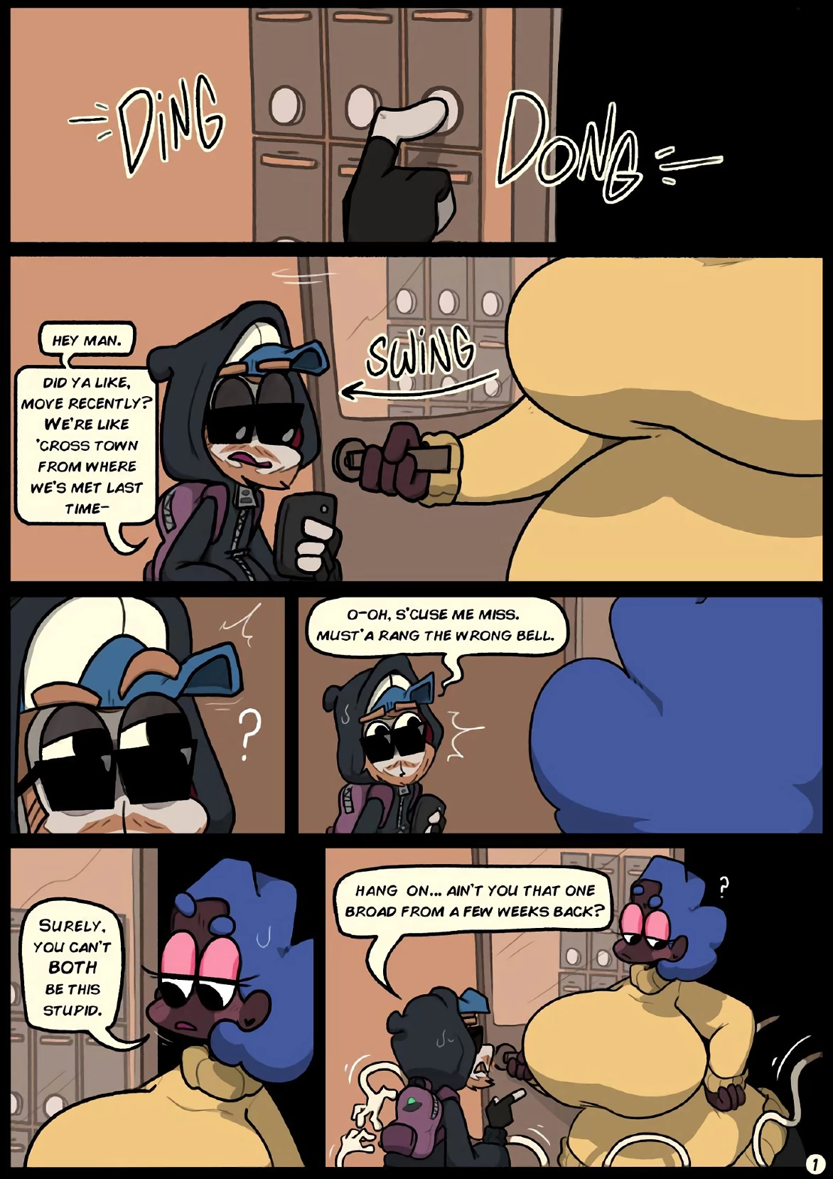 Slapstick Together 2: A FellowShrimp with a Kink porn comic picture 3