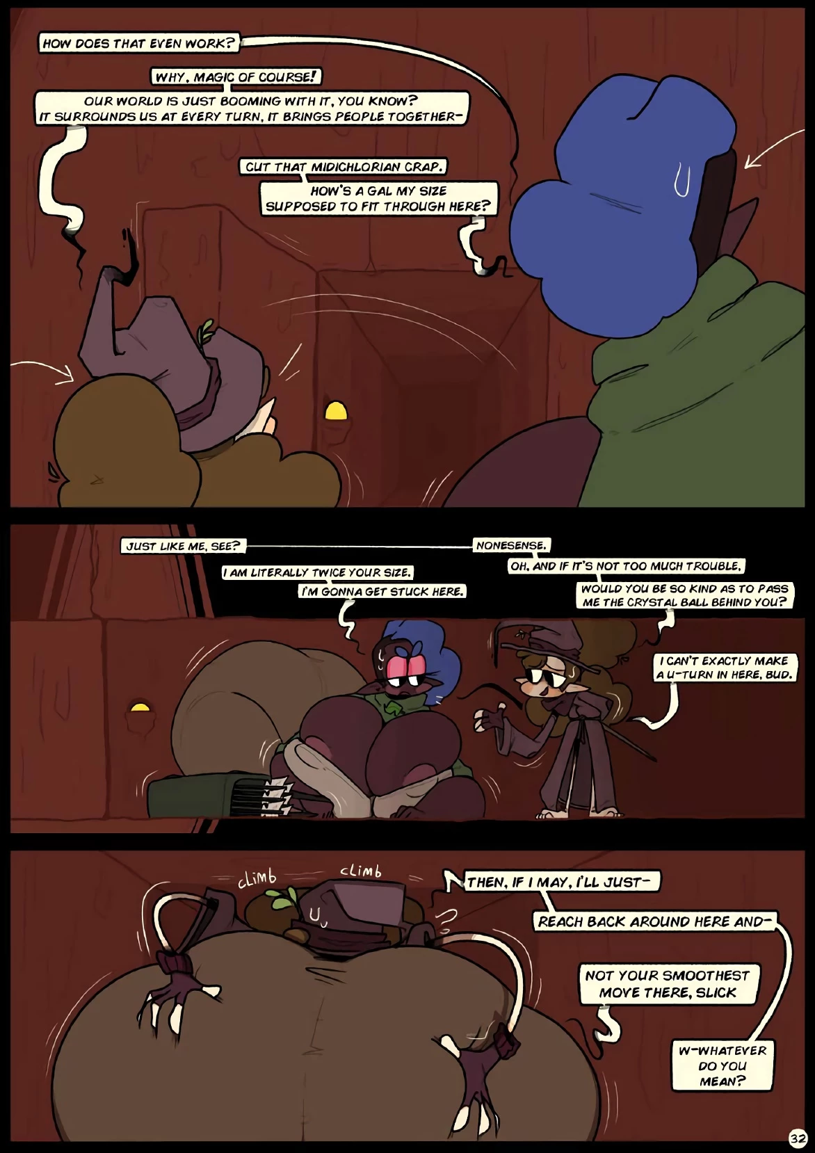 Slapstick Together 2: A FellowShrimp with a Kink porn comic picture 34