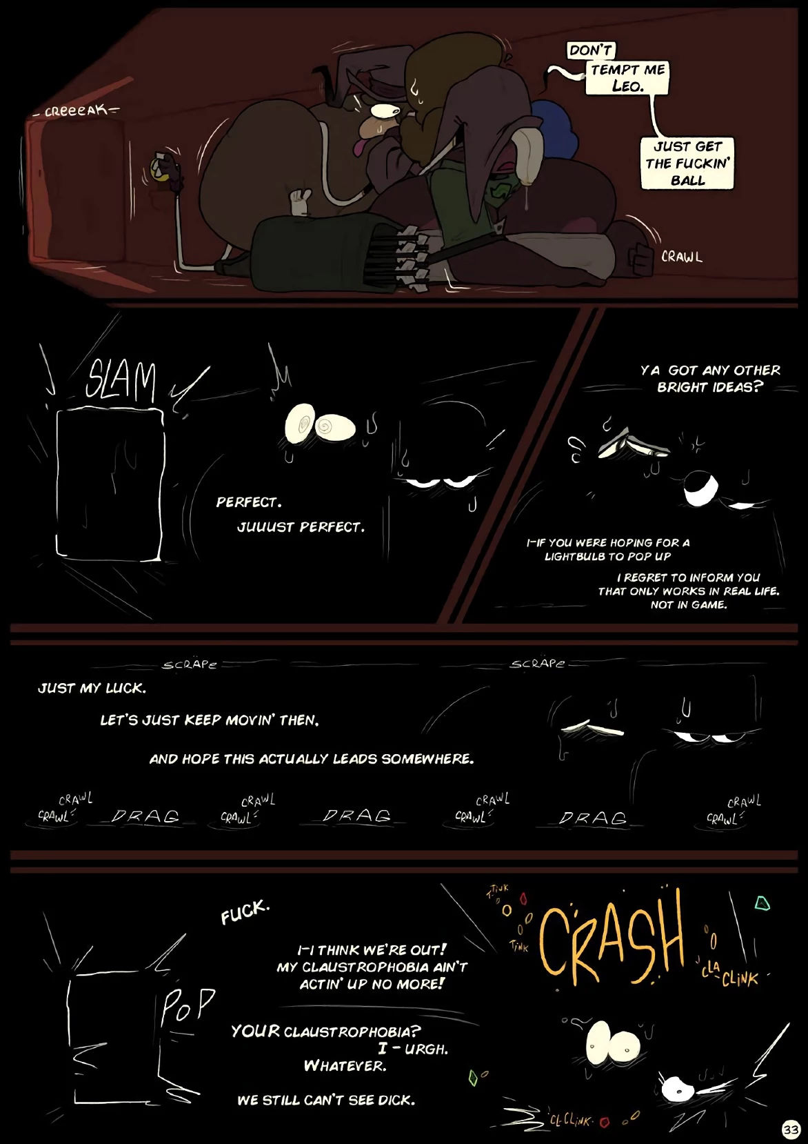 Slapstick Together 2: A FellowShrimp with a Kink porn comic picture 35