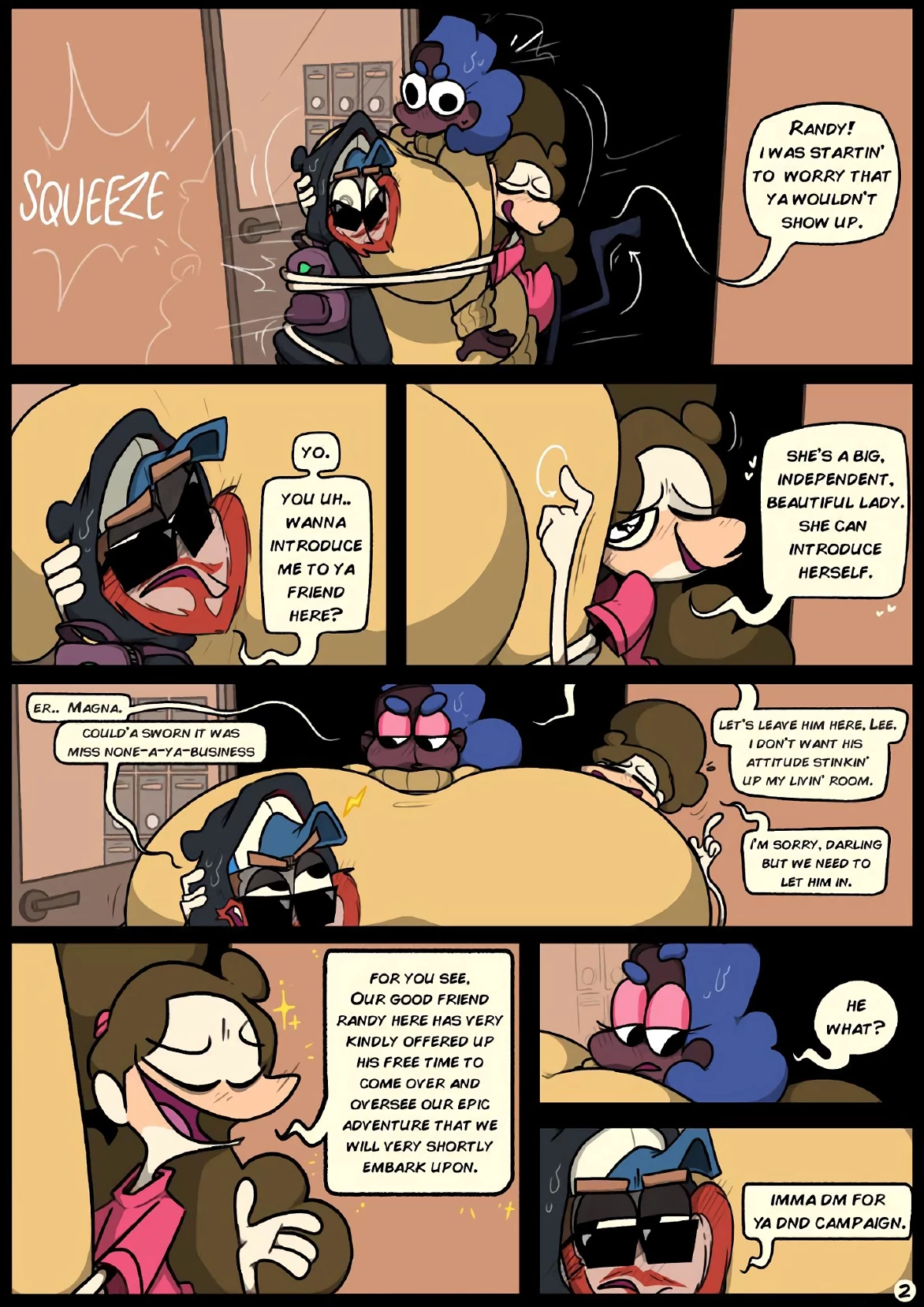 Slapstick Together 2: A FellowShrimp with a Kink porn comic picture 4