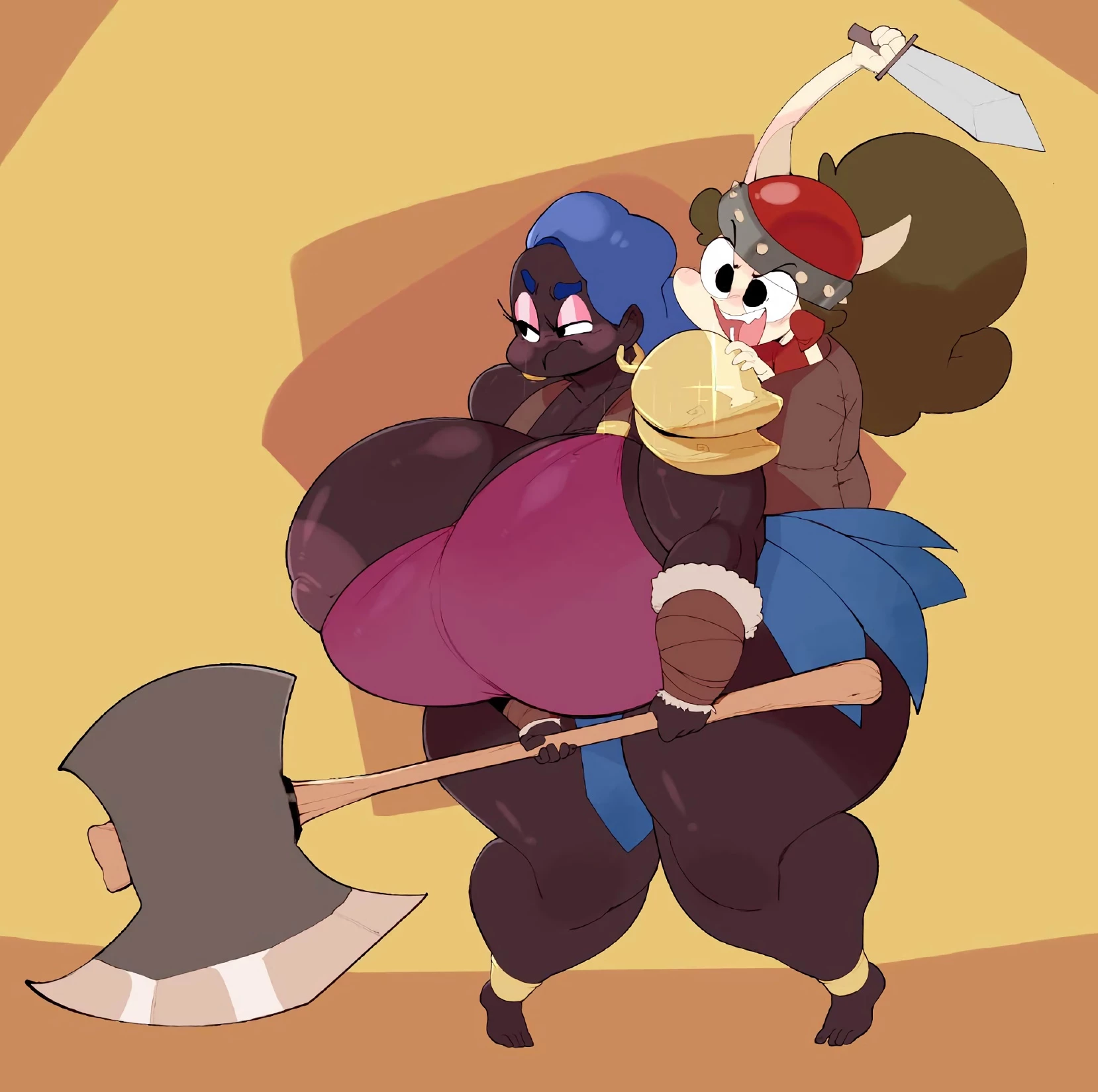 Slapstick Together 2: A FellowShrimp with a Kink porn comic picture 49