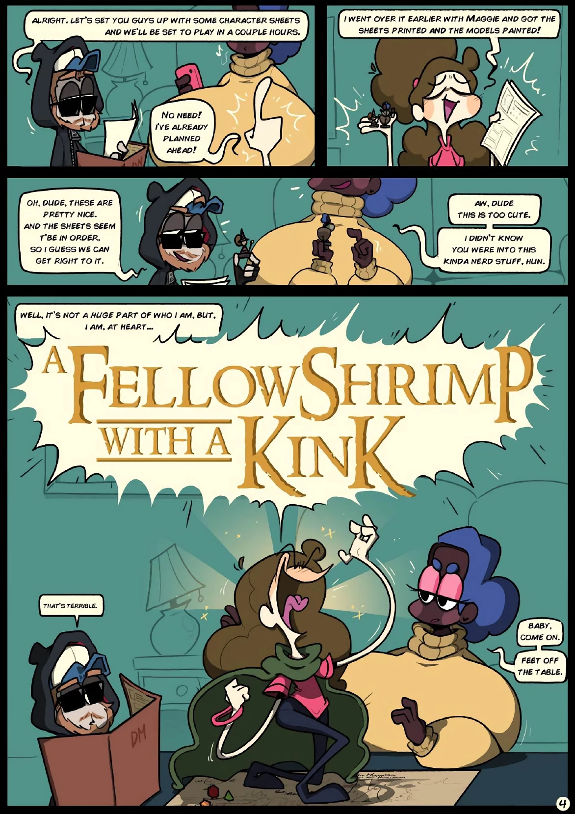 Slapstick Together 2: A FellowShrimp with a Kink porn comic picture 6