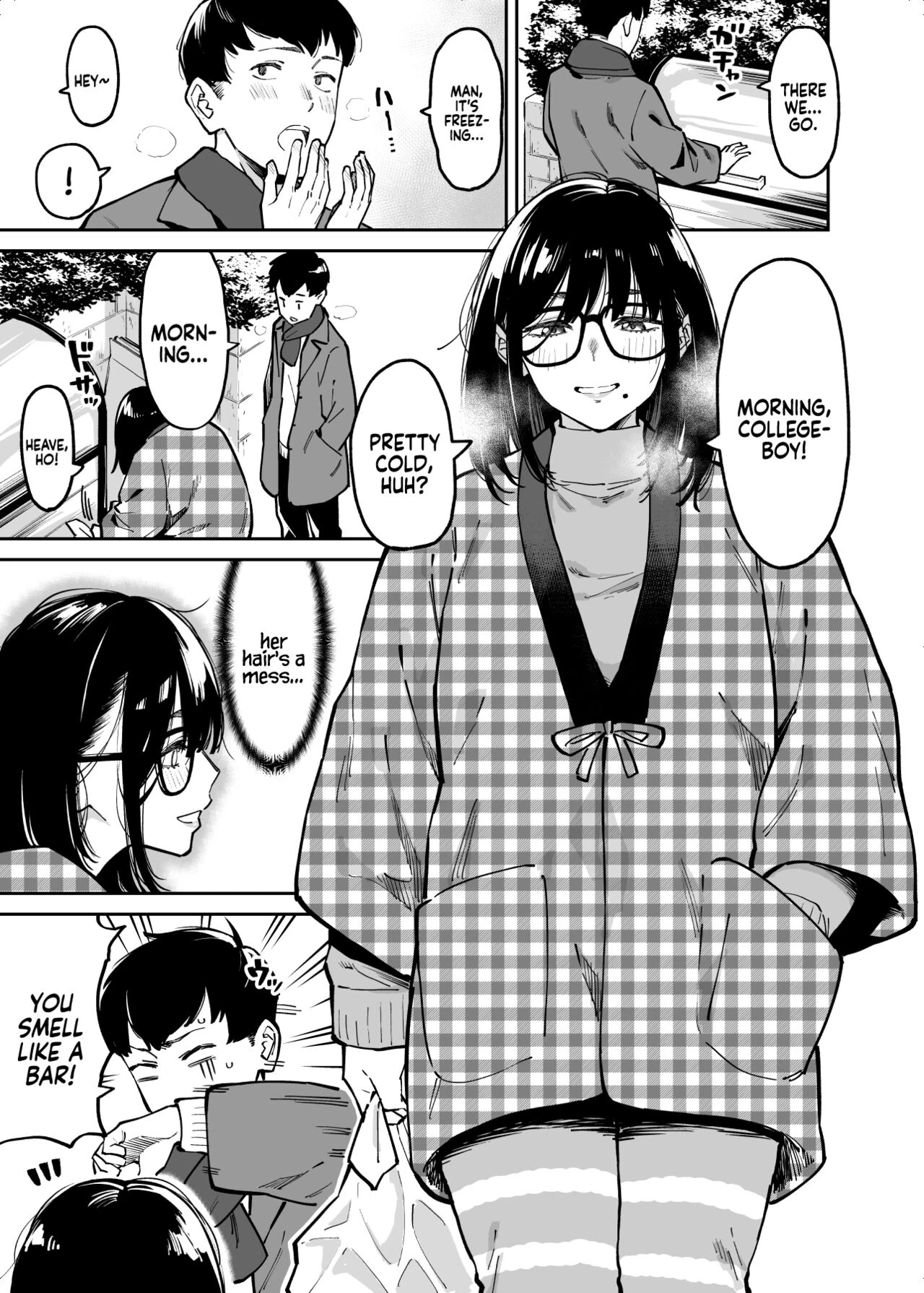 Sloppy Girl Next Door porn comic picture 1