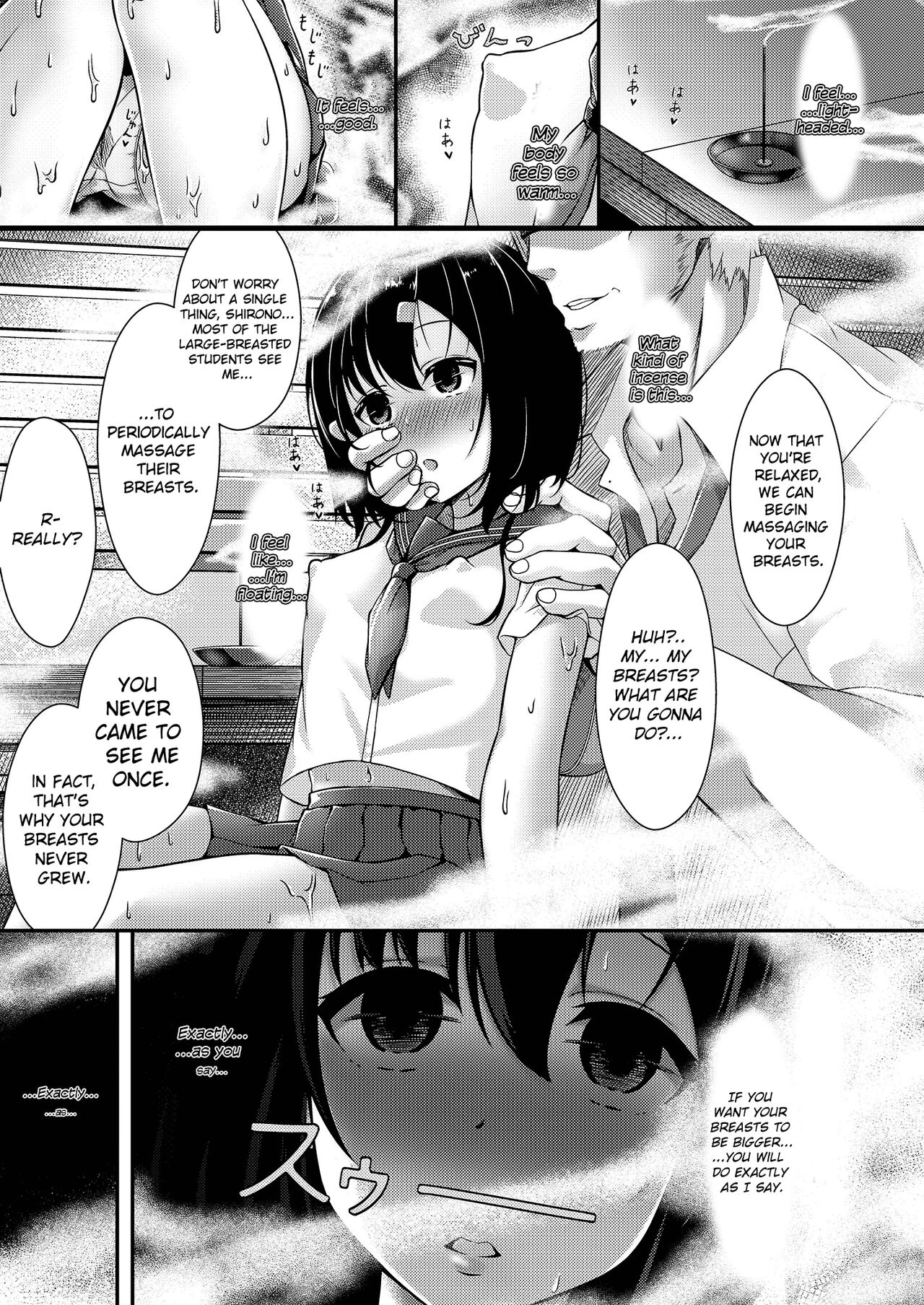 Small Breasted JK Hypnosis | Hinnyuu JK Saimin porn comic picture 4
