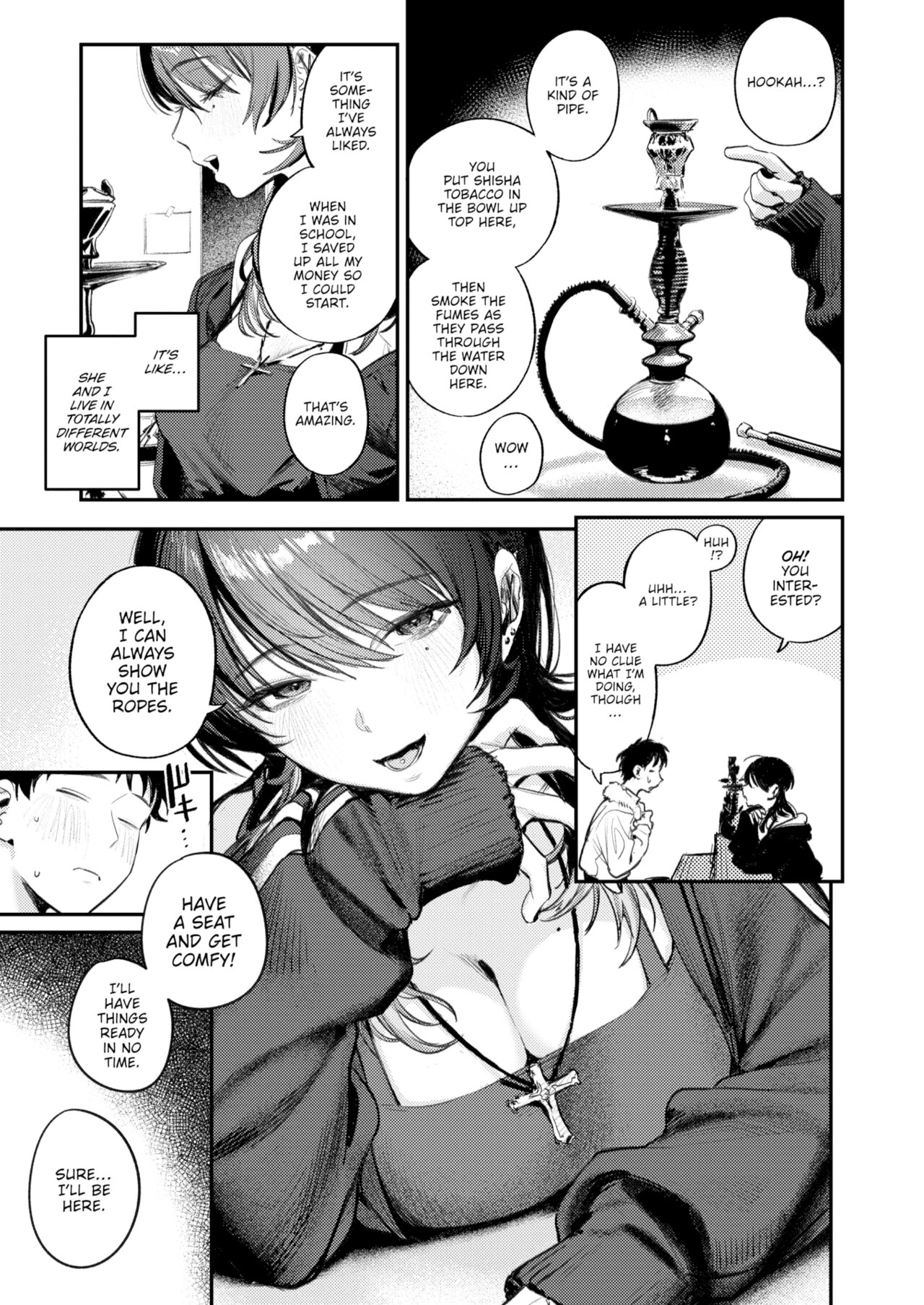 Smoking Oasis porn comic picture 3