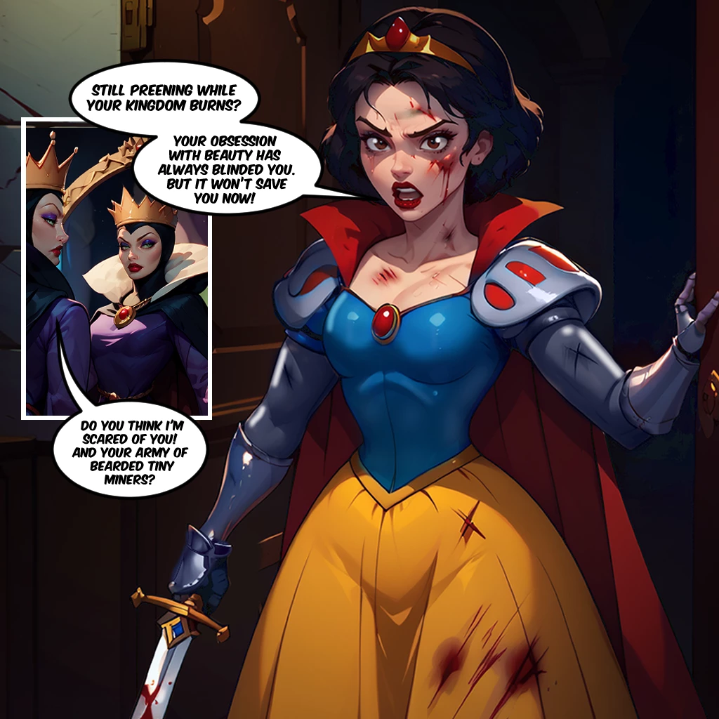 Snow White's Revenge porn comic picture 3