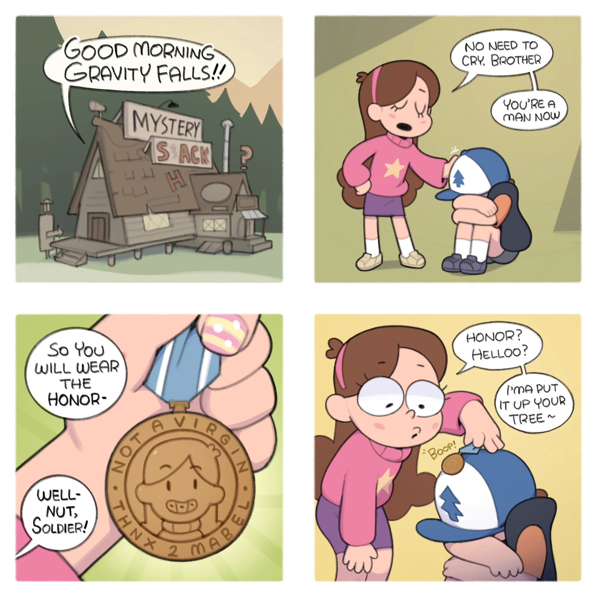 Soldier Dipper porn comic picture 3