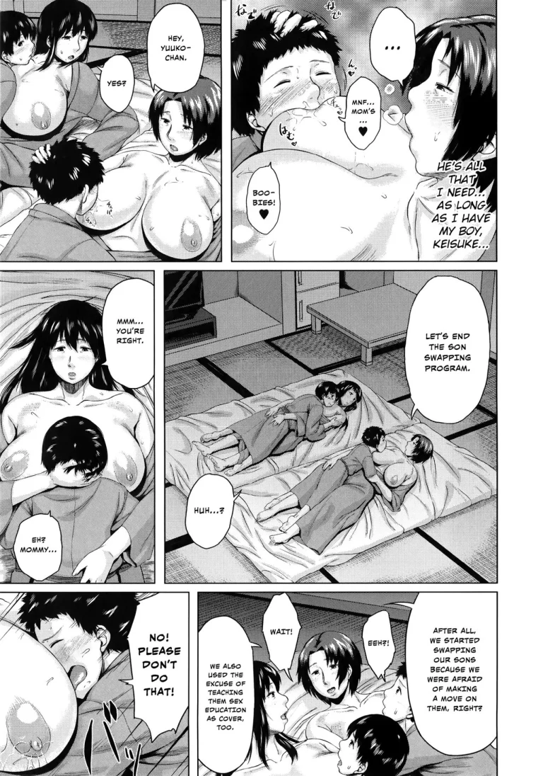 Son Swapping | Koukan Musuko porn comic picture 164