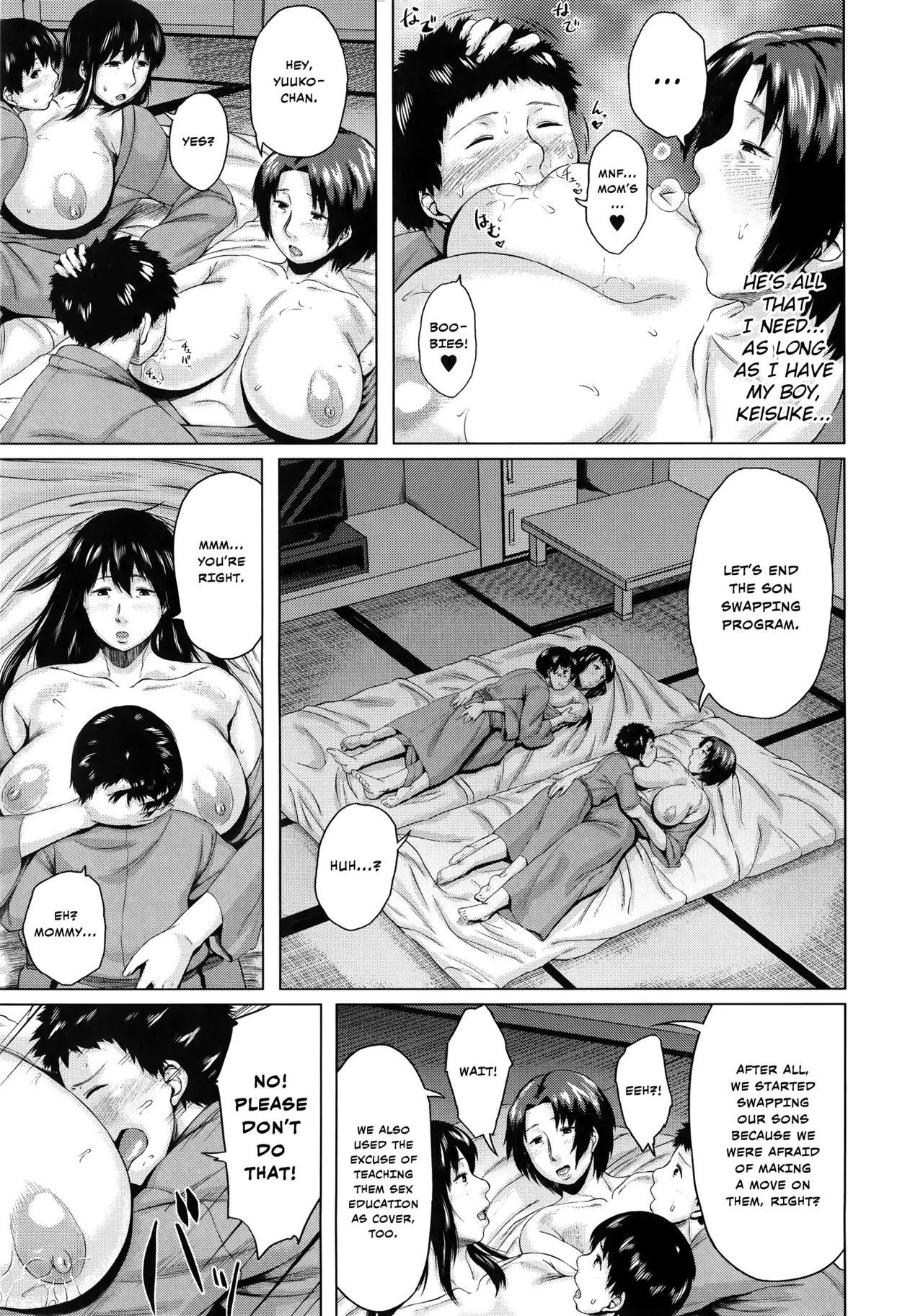 Son Swapping | Koukan Musuko porn comic picture 164